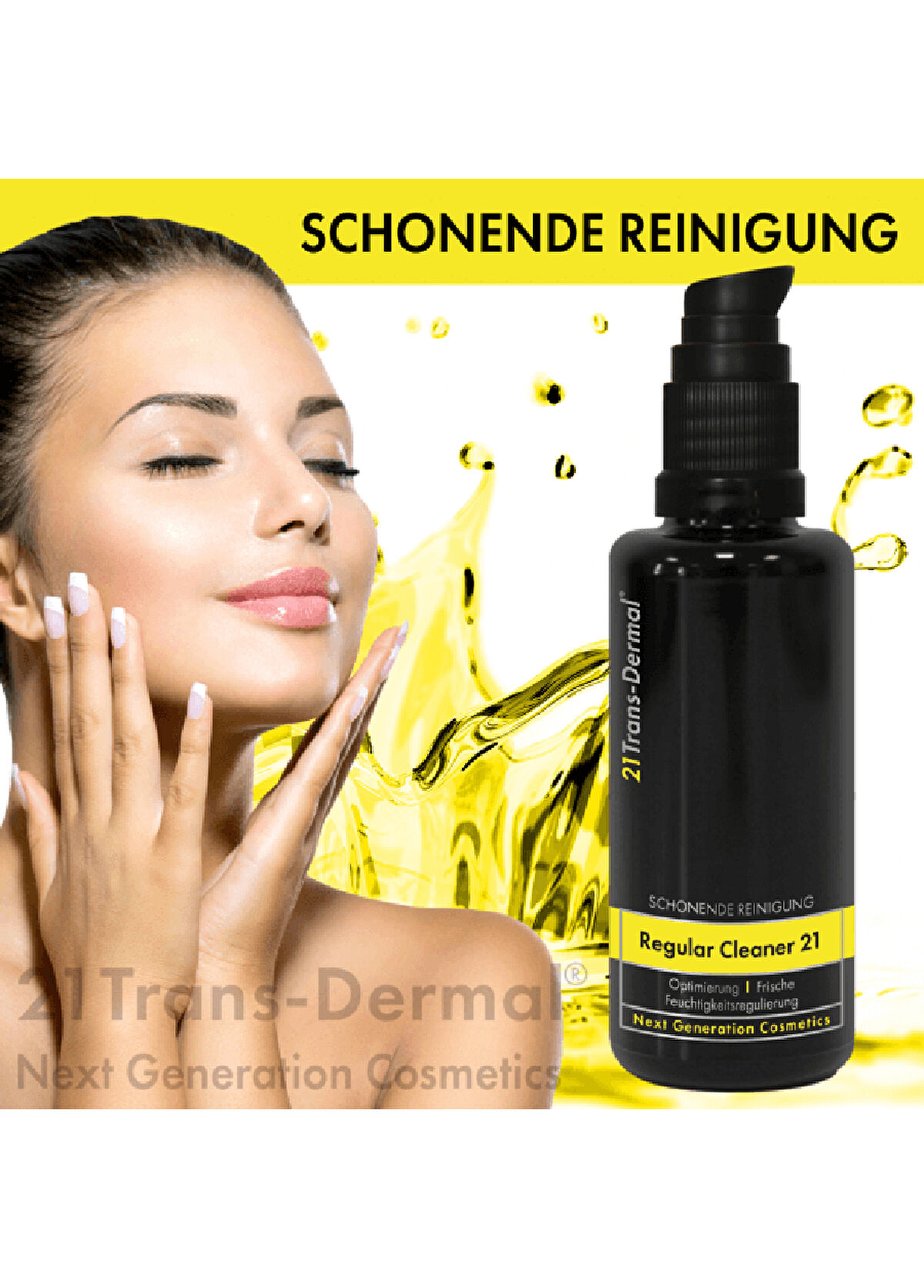 21 Transdermal Regular 21 100 Ml Facial Cleanser - 3