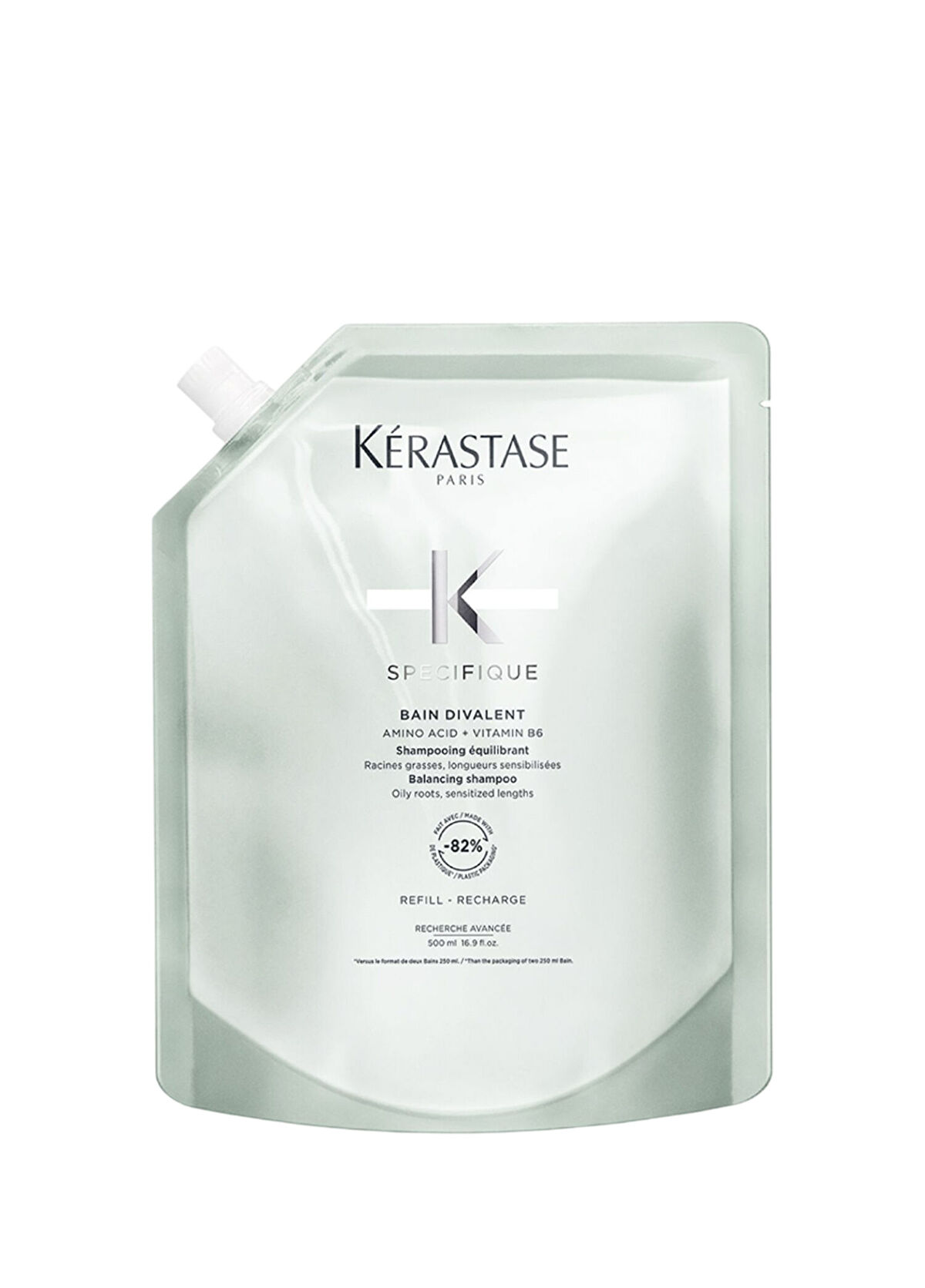 Kerastase Specifique Bain Divalent Anti-Oily Shampoo Refill 500 ml - 1