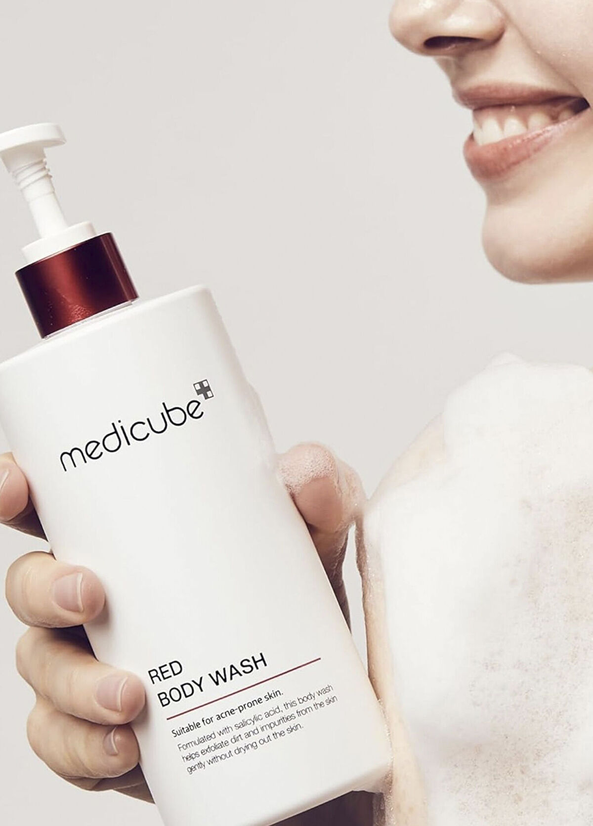 Medicube Red Acne Body Wash 2.0 Akne Karşıtı Arındırıcı Vücut Temizleme Jeli 400 ml - 3