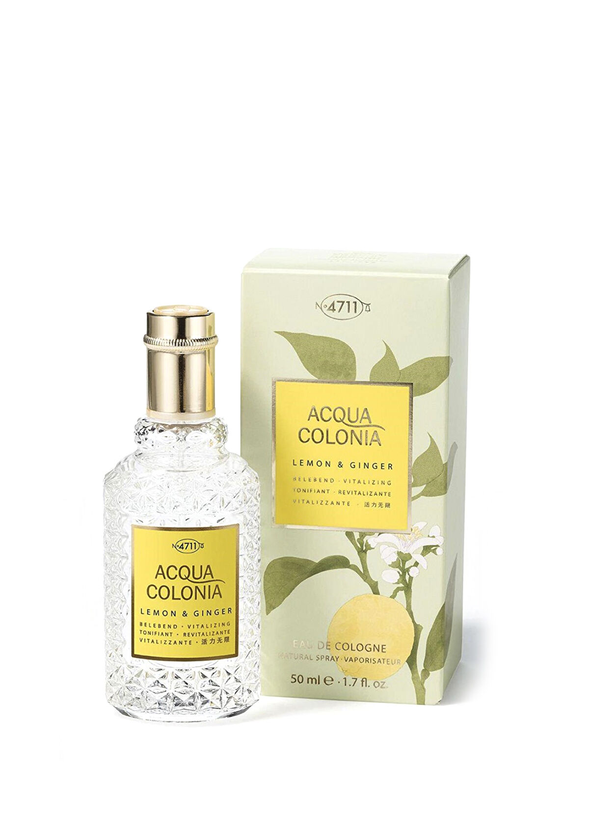 No:4711 Acqua Colonia Lemon & Ginger EDC Unisex Parfüm 50 ml - 1