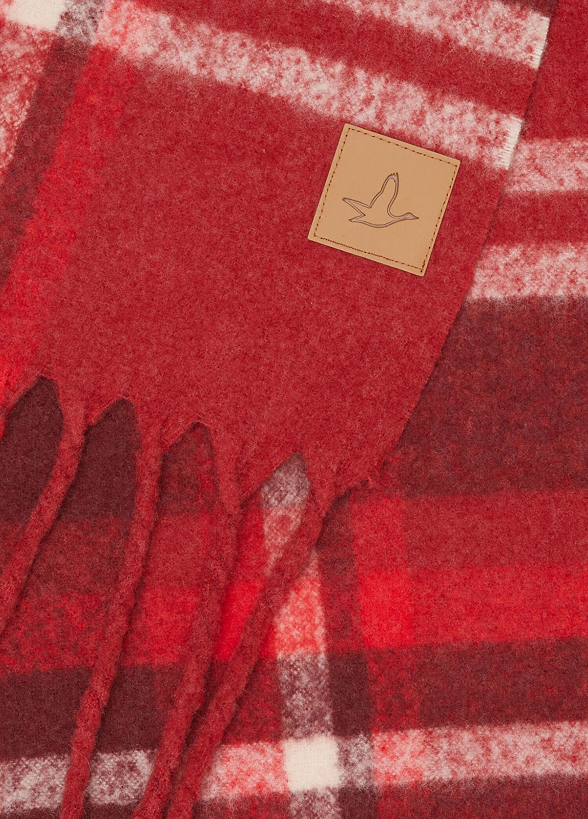 Beymen Club Red Women's Wool Blend Scarf - 3
