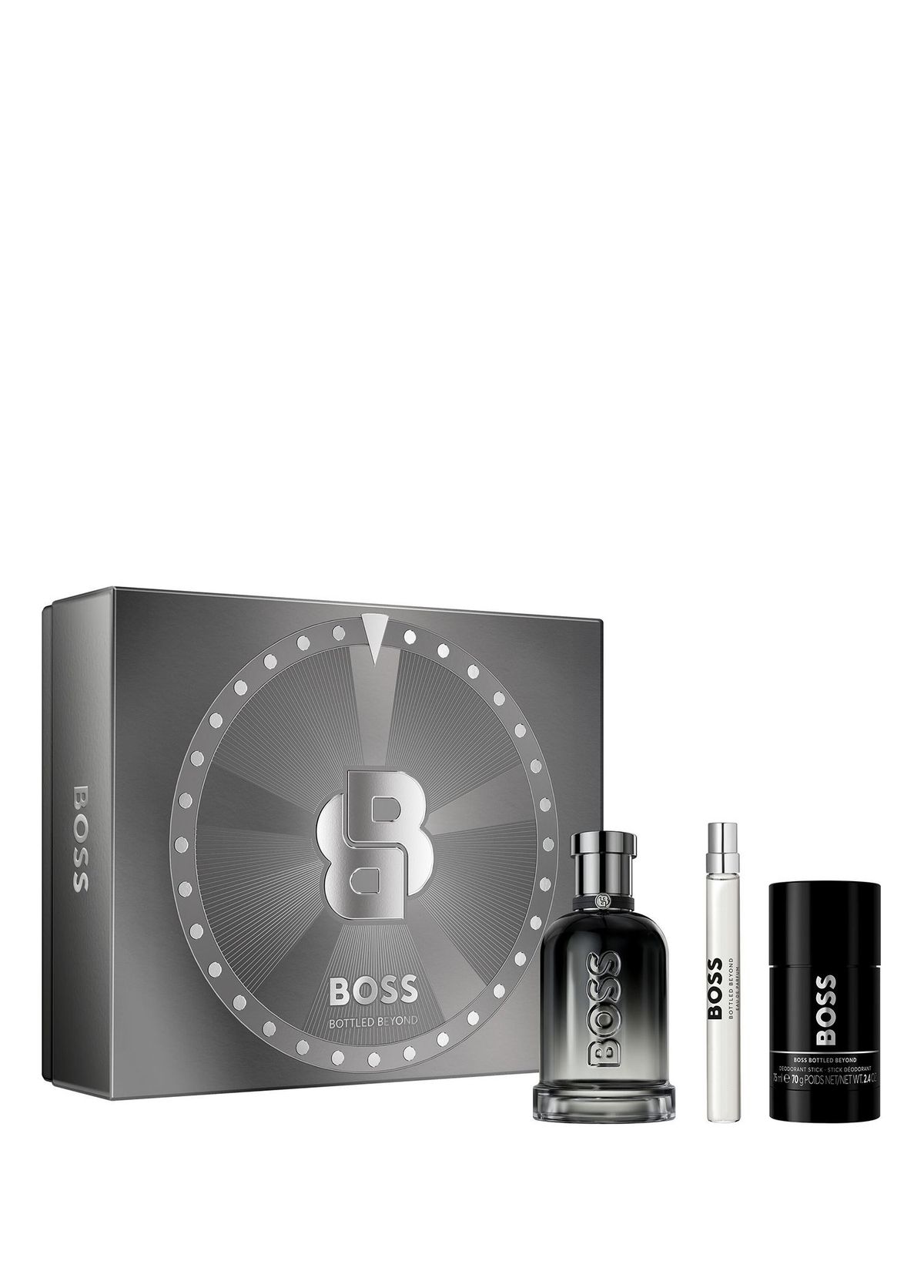Hugo Boss Bottled Beyond EDP 100 ml Parfüm + 10 ml Parfüm + 75 ml Deostick Erkek Parfüm Seti - 1