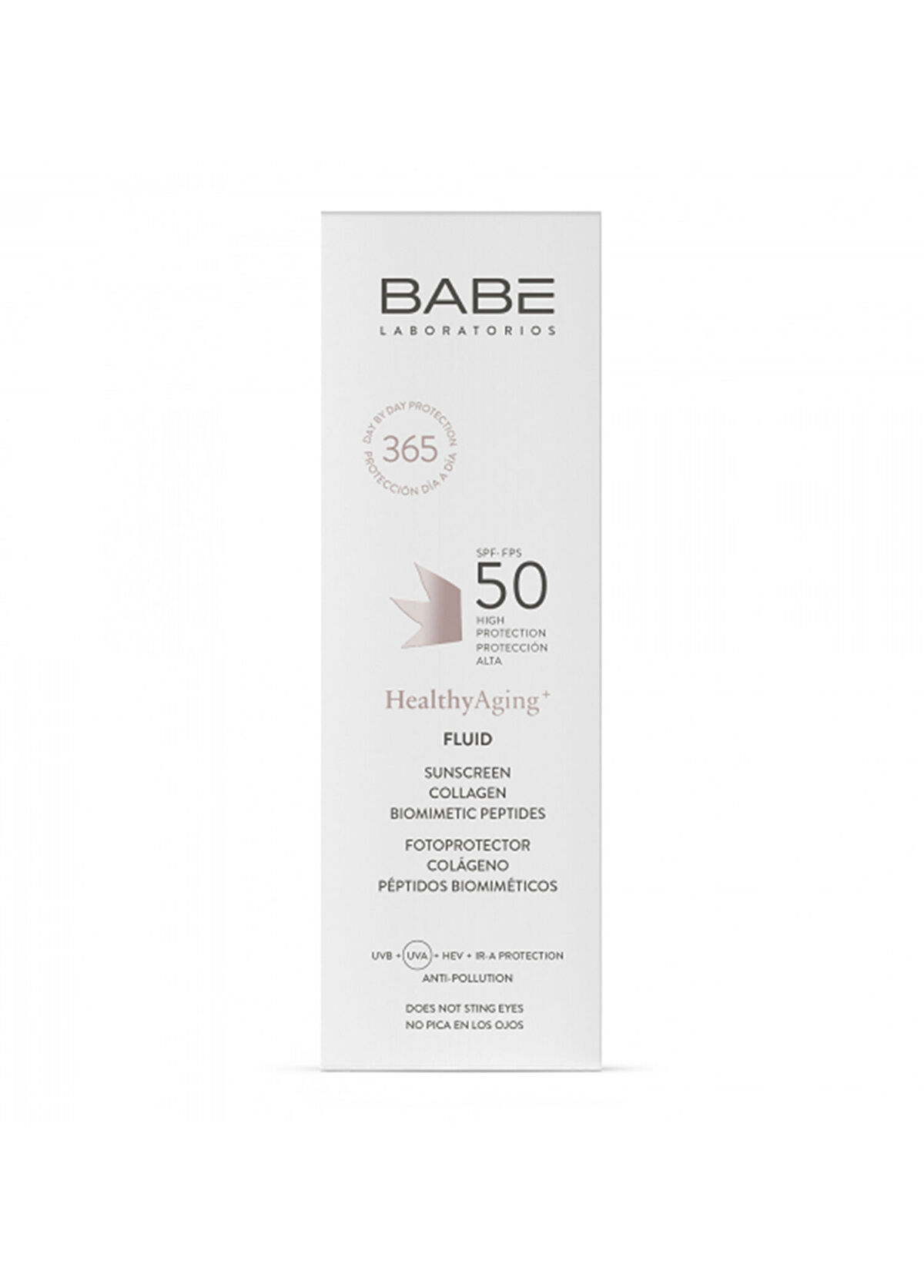 Babe Healthy Aging Fluid Sunscreen SPF50 Anti-Aging Facial Sunscreen 40 ml - 3