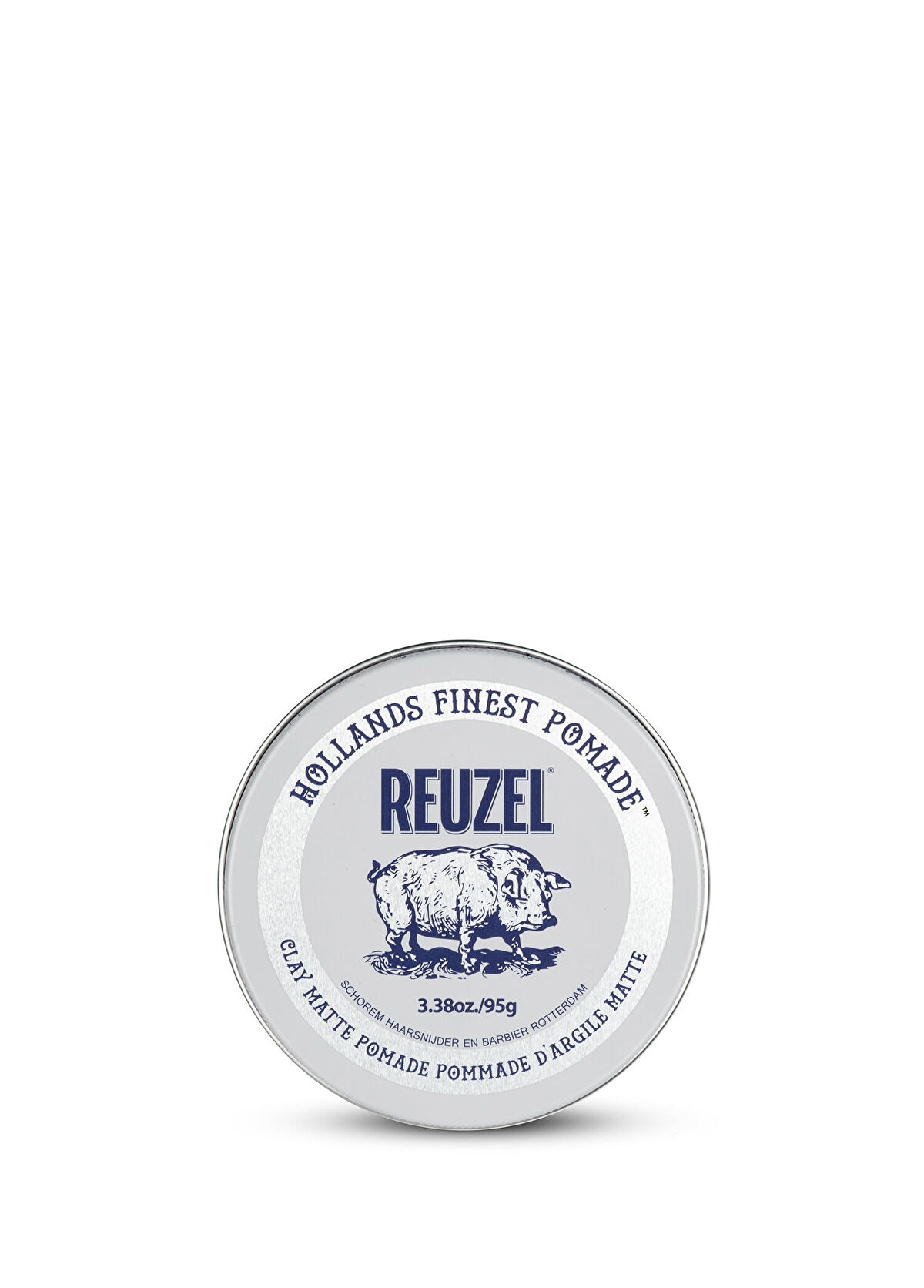 Reuzel Clay Based Medium All Day Hold Styling Matte Finish Hair Pomade 95 gr - 1