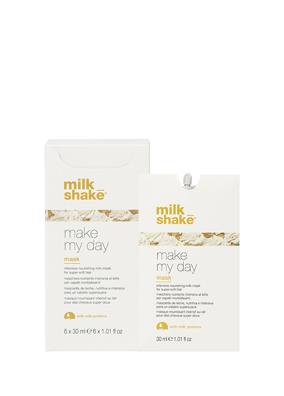Milk Shake Make My Day Besleyici Saç Maskesi 6x30 ml - 1