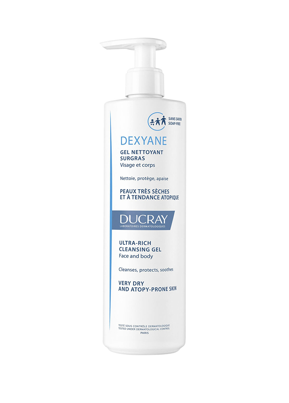 Ducray Dexyane Gel Çok Yoğun Temizleyici Jel 400 ml - 1