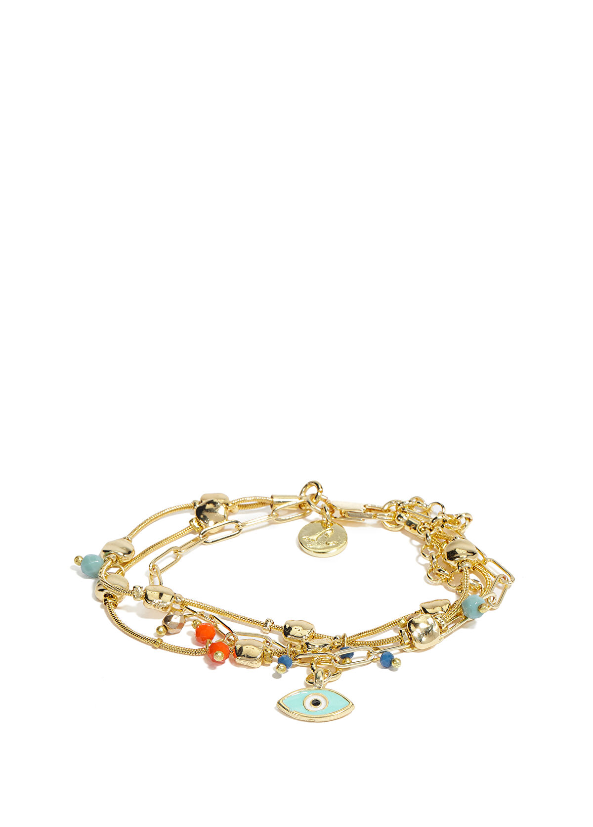 Beymen Club Gold Stone Women's Chain Bracelet - 3