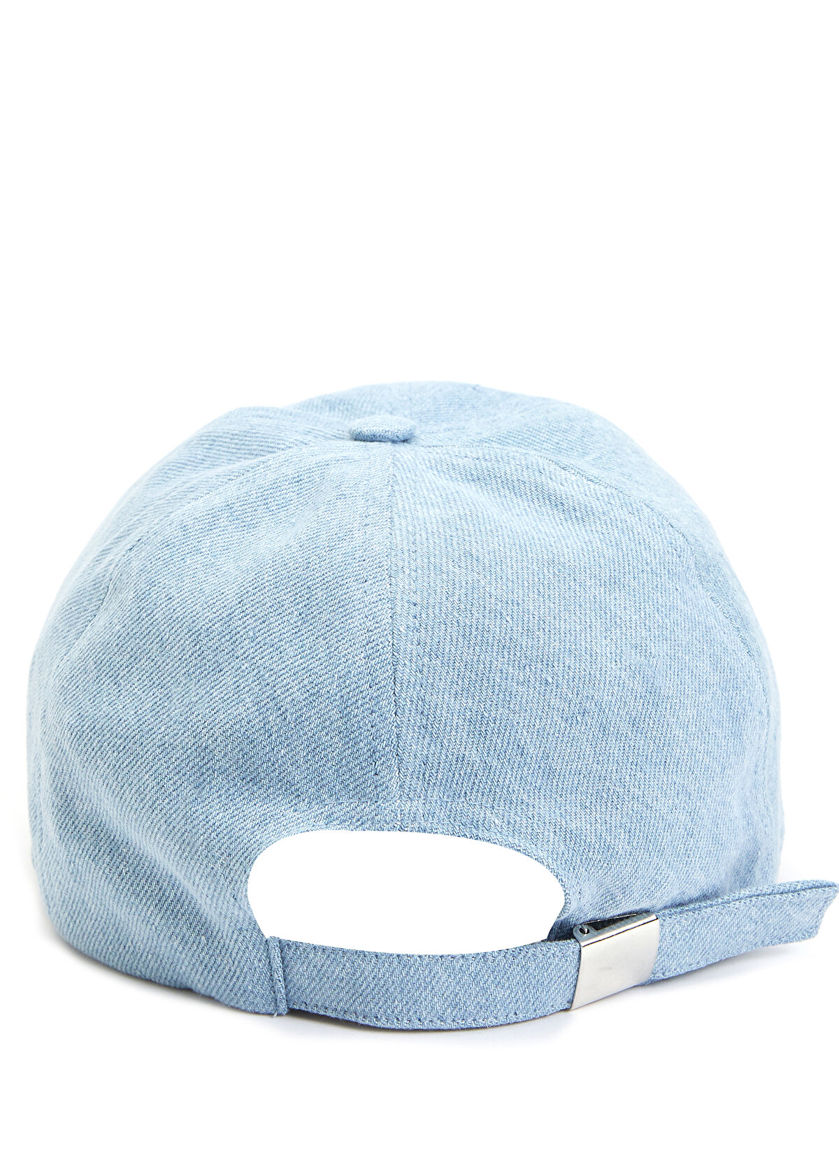 Beymen Club Mavi Kaz Nakışlı Denim Dokulu Erkek Şapka - 3