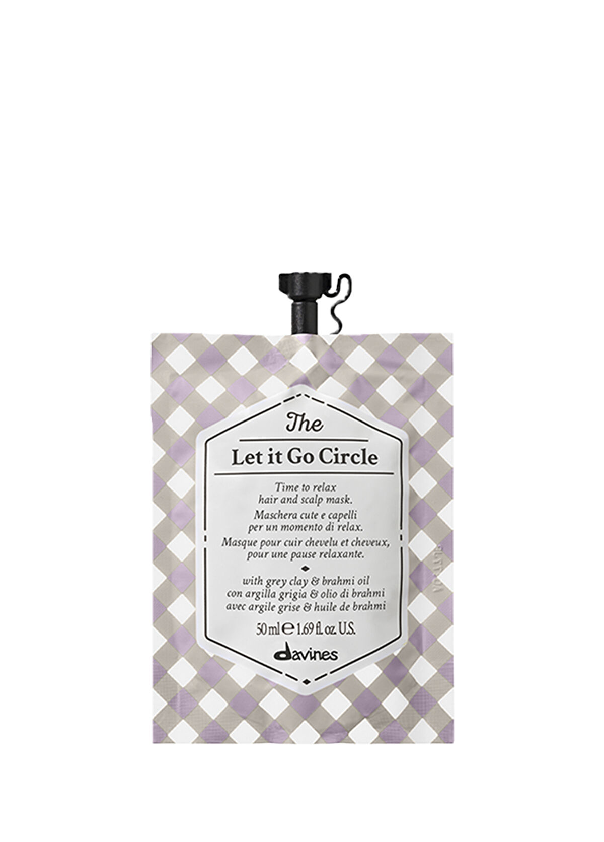 Davines The Let It Go Circle Rahatlatıcı Saç ve Baş Derisi Maskesi 50 ml - 1