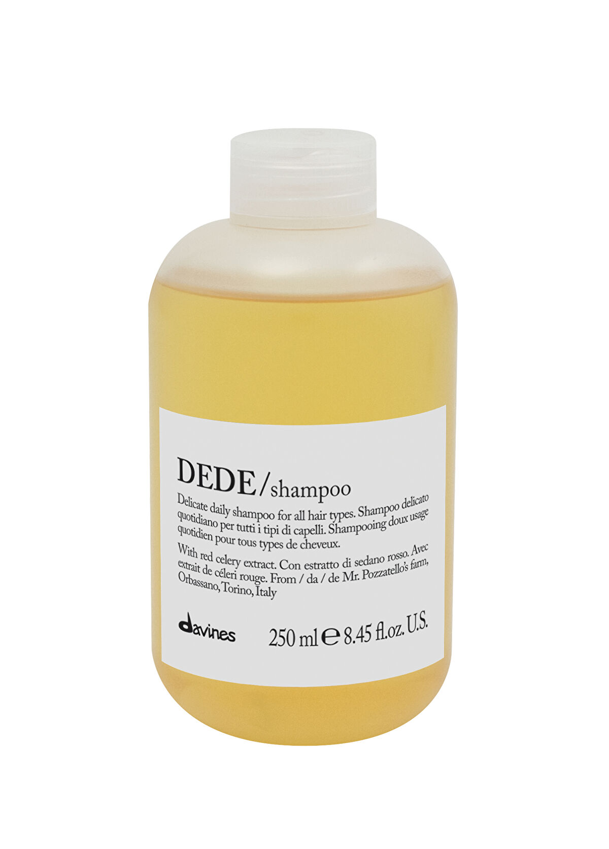 Davines Dede Shampoo İnce Telli Saçlar için Nazik Temizleme Şampuanı 250 ml - 1