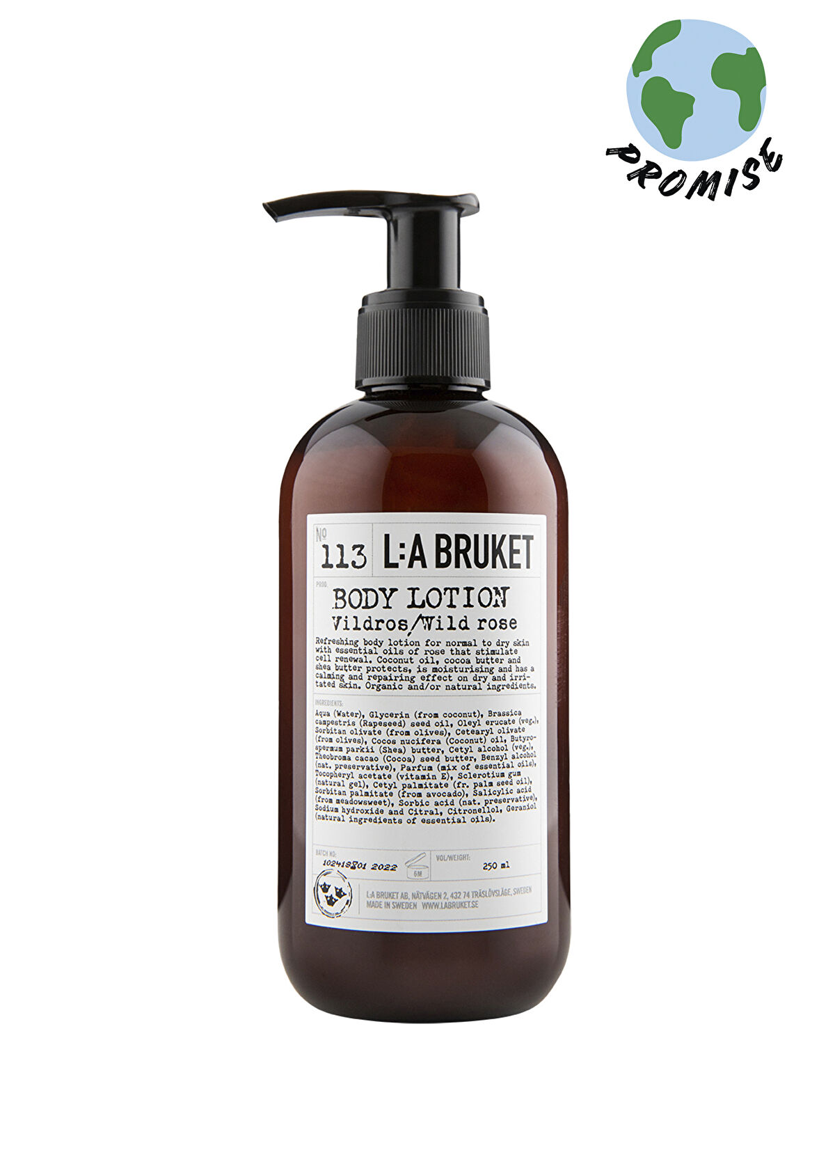 L:A Bruket Wild Rose 240 ml Vücut Losyonu - 1