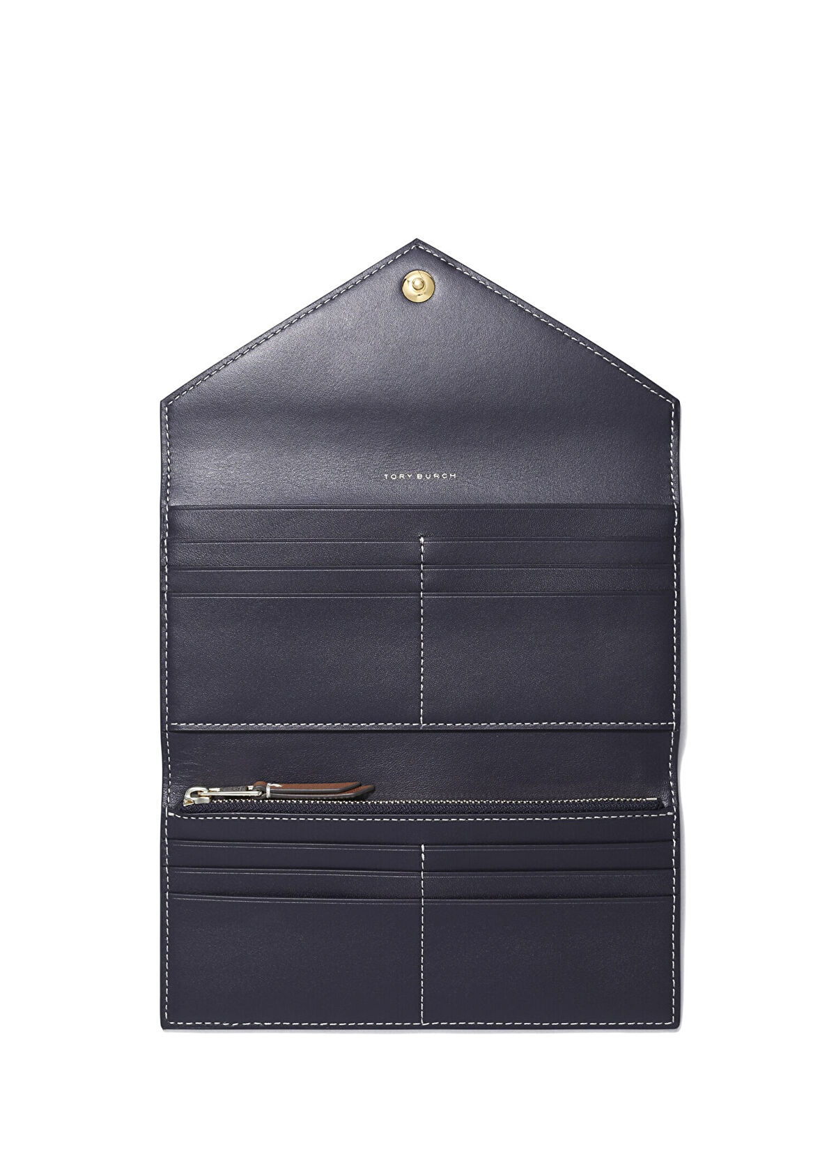 T Monogram Long Lacivert Gri Kadın Kartlık - Görsel 4