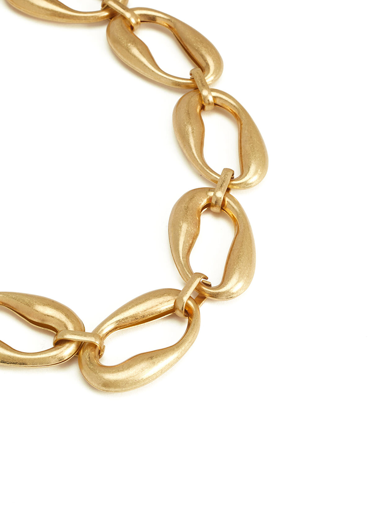 Beymen Club Gold Big Link Chain Women's Necklace - 3