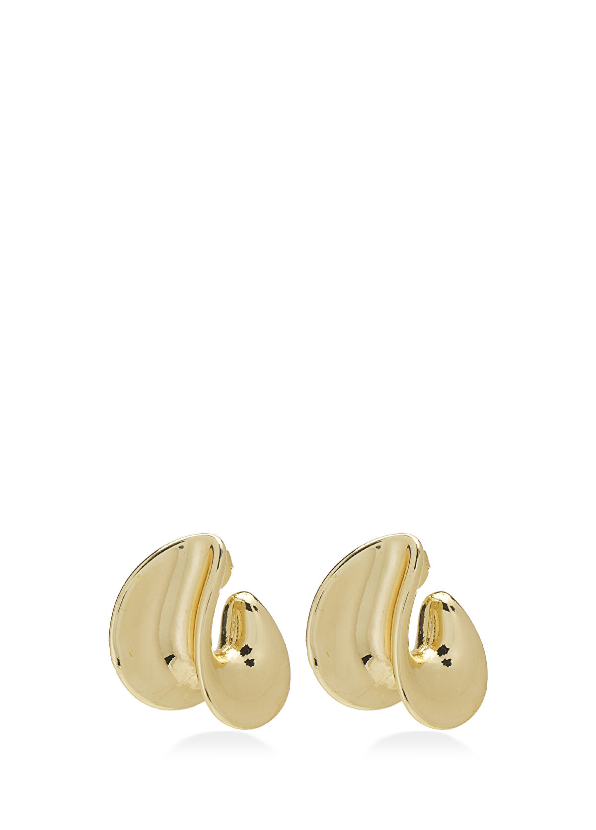 Beymen Club Gold Amorf Kadın Küpe - 3