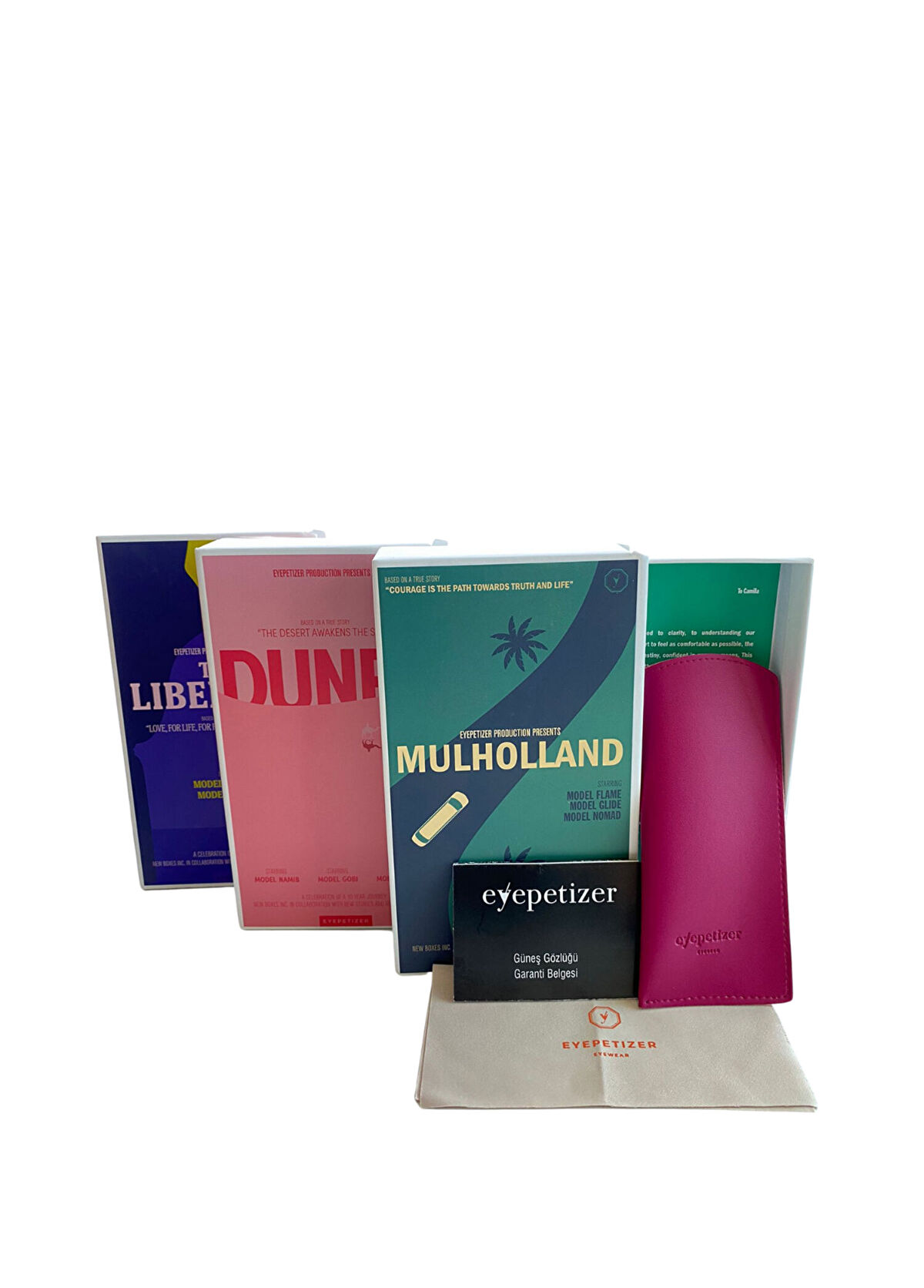 Eyepetizer Charles 1-3-25F Gümüş Rengi Asetat Unisex Güneş Gözlüğü - 3