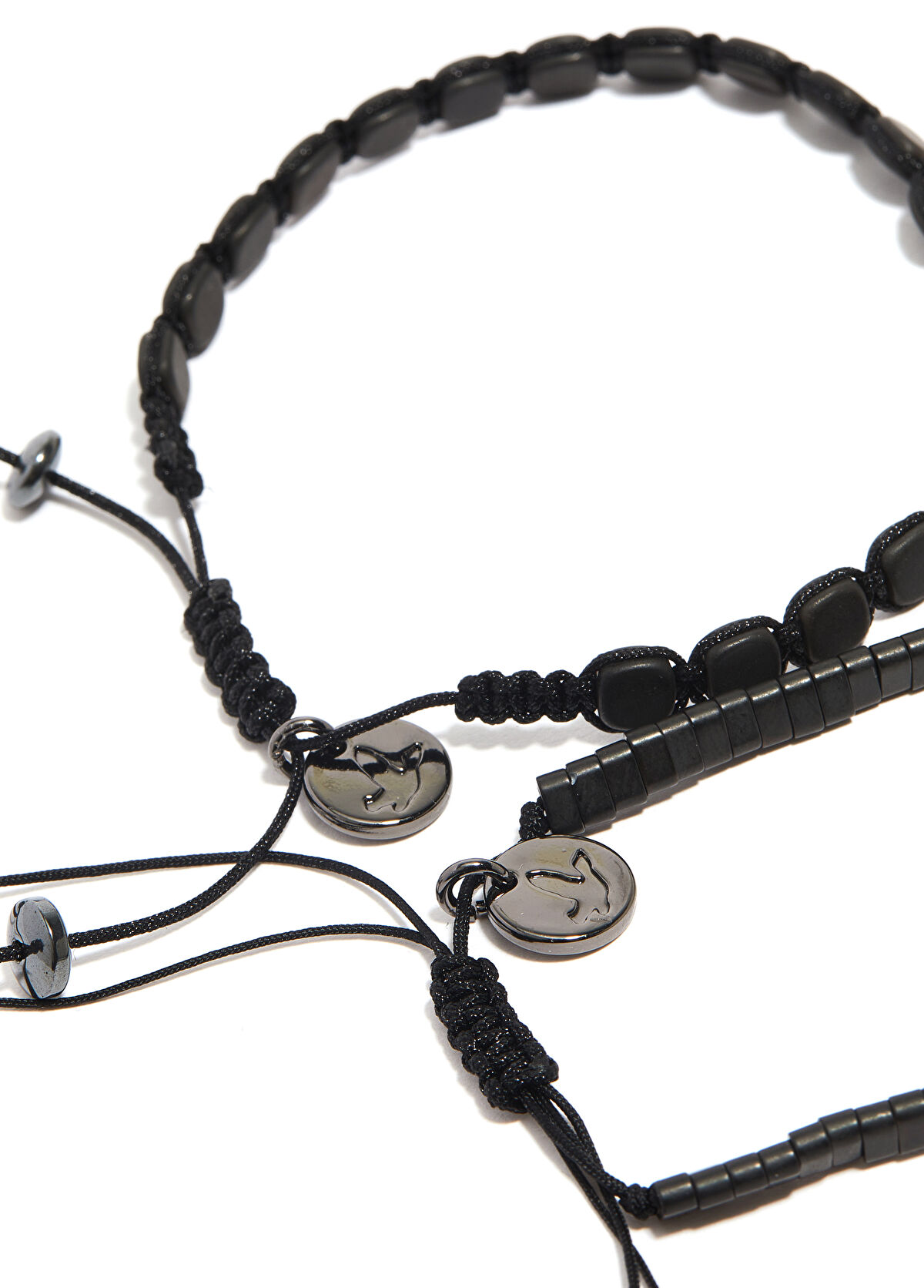 Beymen Club Antrasit Taşlı Erkek Çoklu Bileklik - 3