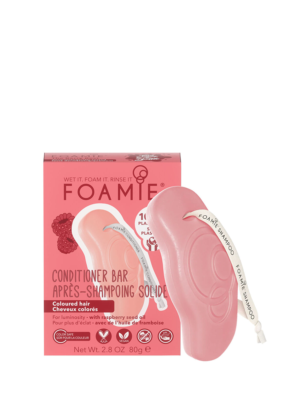 Foamie The Berry Best Bar Solid Shampoo for Colored Hair 80 gr - 1