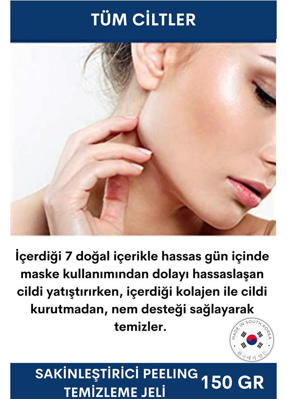 Dermal Dr+MEDM Calming Peeling Pore Cleansing Gel 150 gr - 3