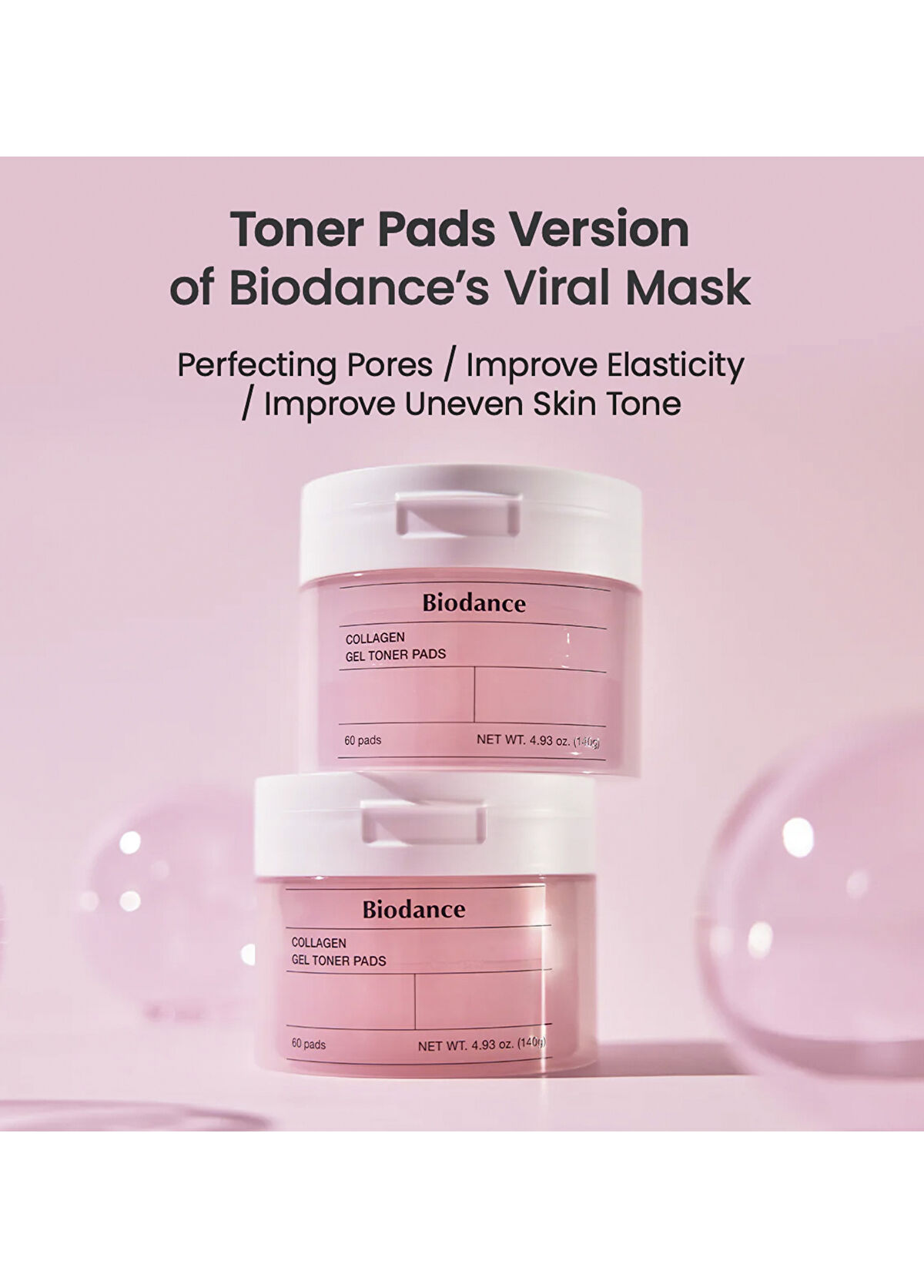 Biodance Collagen Gel Toner Pads Geniş Gözenek Karşıtı Kolajen Sulu 60'lı Jel Toner Ped - 3