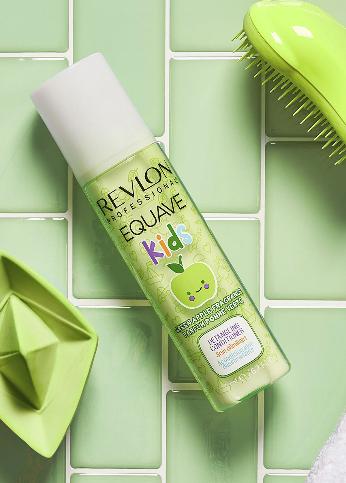 Revlon Rp Equave Kids Apple Detangling Conditioner Parlaklık Veren Çocuk Saç Kremi 200 ml - 3