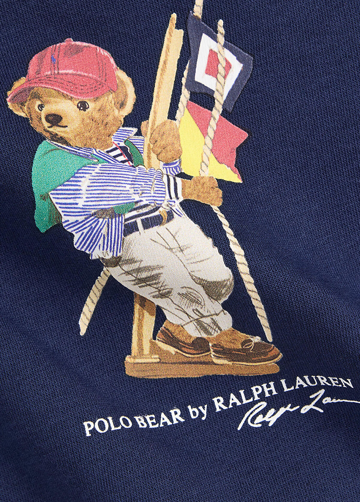 Polo Ralph Lauren Navy Blue Baby Boy Sweatshirt - 3