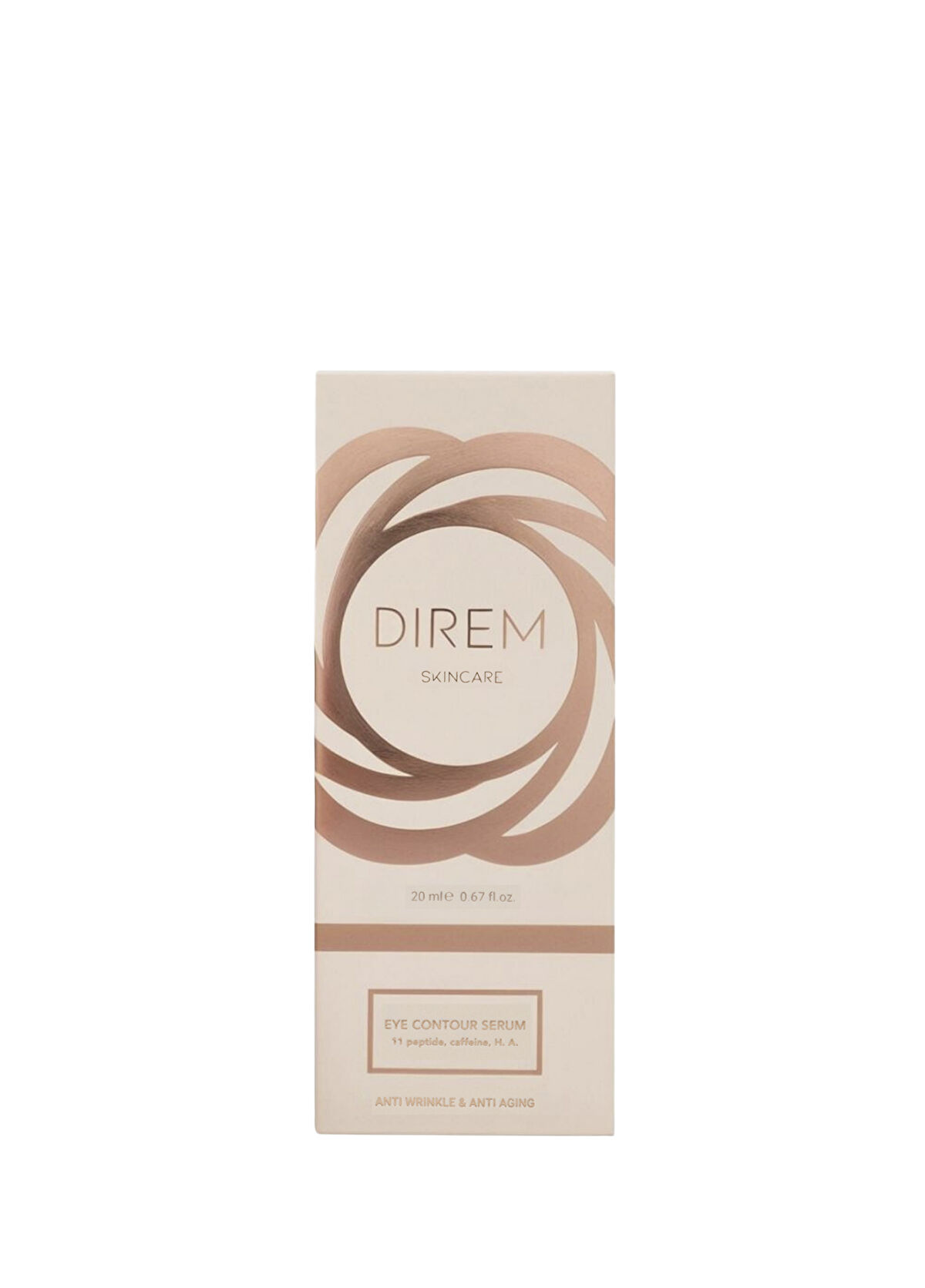 Direm Koyu Halka ve Kırışıklık Karşıtı Renk Eşitleyici Göz Çevresi Serumu 20 ml - 3