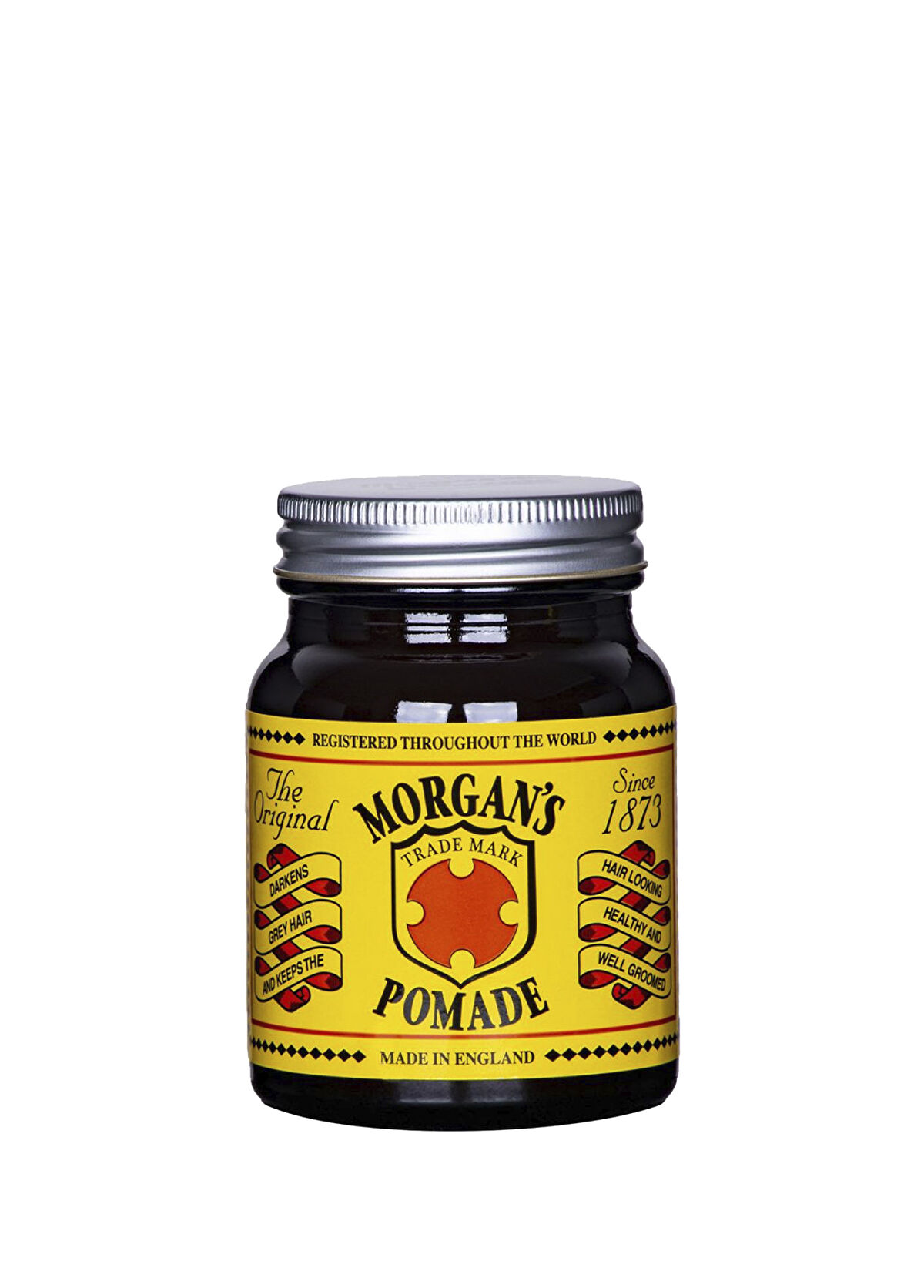 Morgan's Pomade Hair Darkenıng Pomade Yellow Label KoyulaştırıcıSaç  Pomadı 100 gr - 1