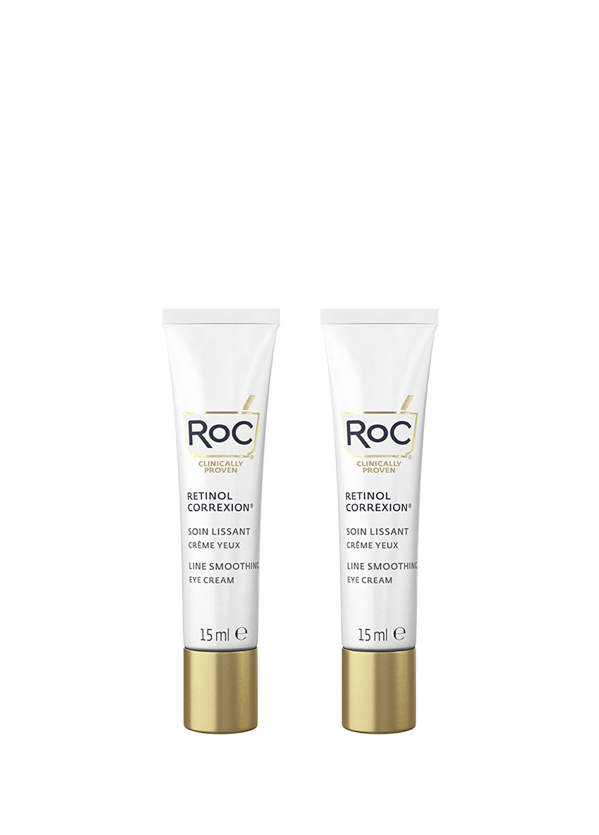 Roc Retinol Correxion Kırışıklık Karşıtı Canlandırıcı 2'li Göz Kremi 15 ml - 1