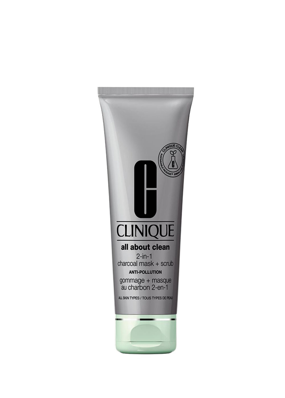 Clinique All About Clean Charcoal Mask & Scrub 100Ml - 1