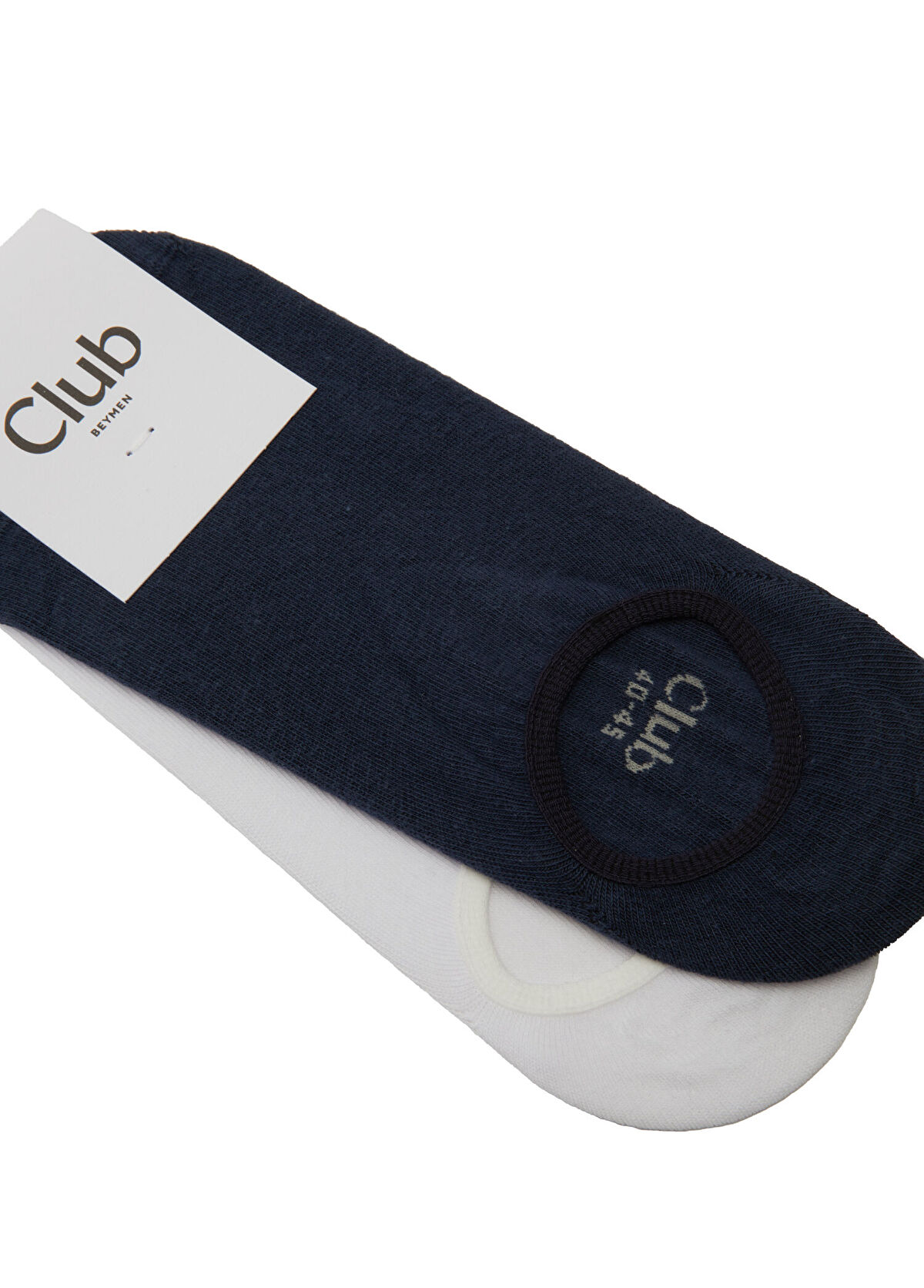 Beymen Club Active Suba Navy Blue White Men's 2-Piece Socks Se - 3