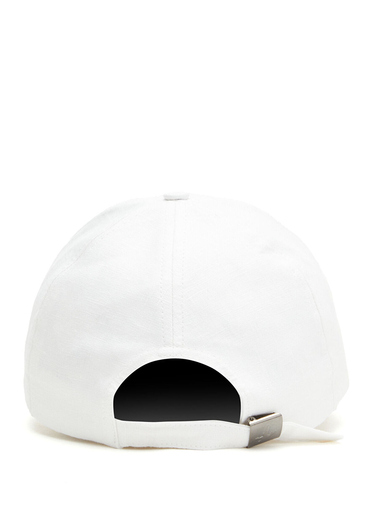 Beymen Club Kırık Beyaz Logolu Kadın Keten Cap Şapka - 3