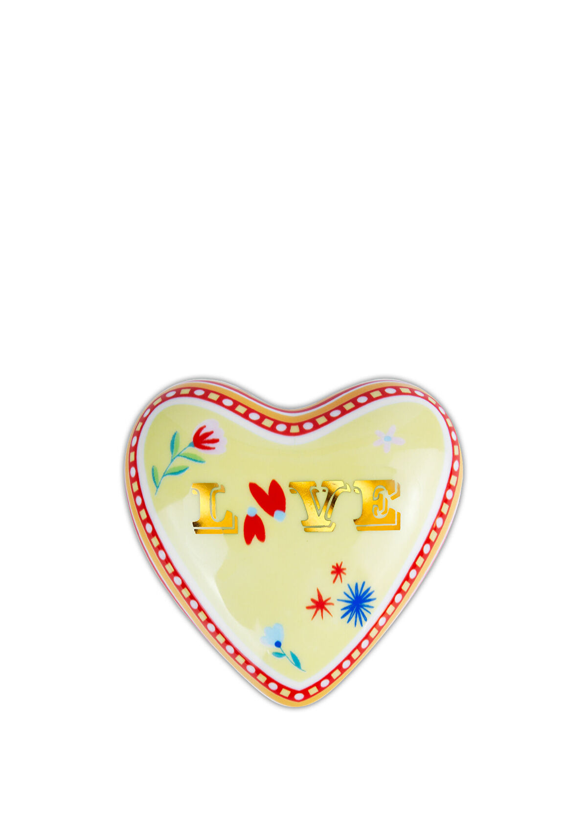 Baci Milano Mamma Mia Çok Renkli Porselen Dekoratif Kutu - 1