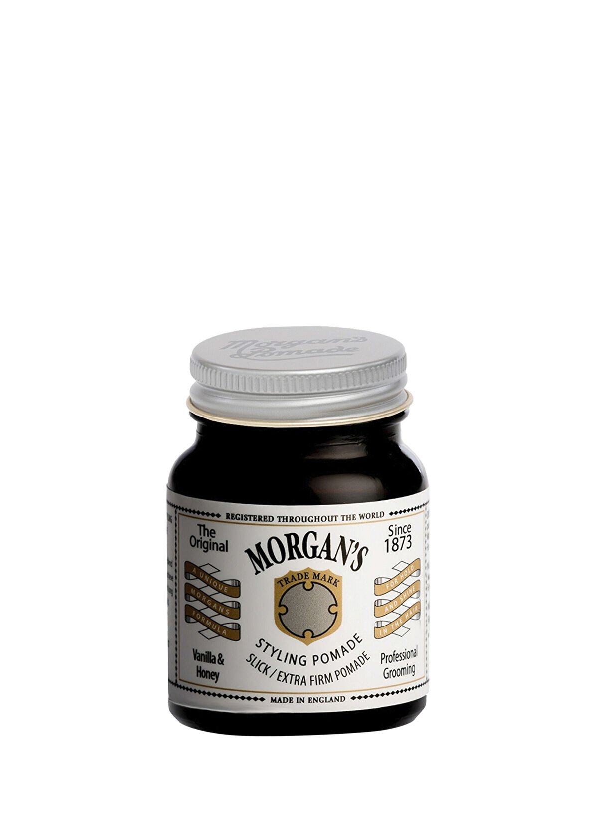 Morgan's Pomade Vanilla Honey Extra Firm Hold Pomade White Label Saç Şekillendirici Pomad 100 g - 1
