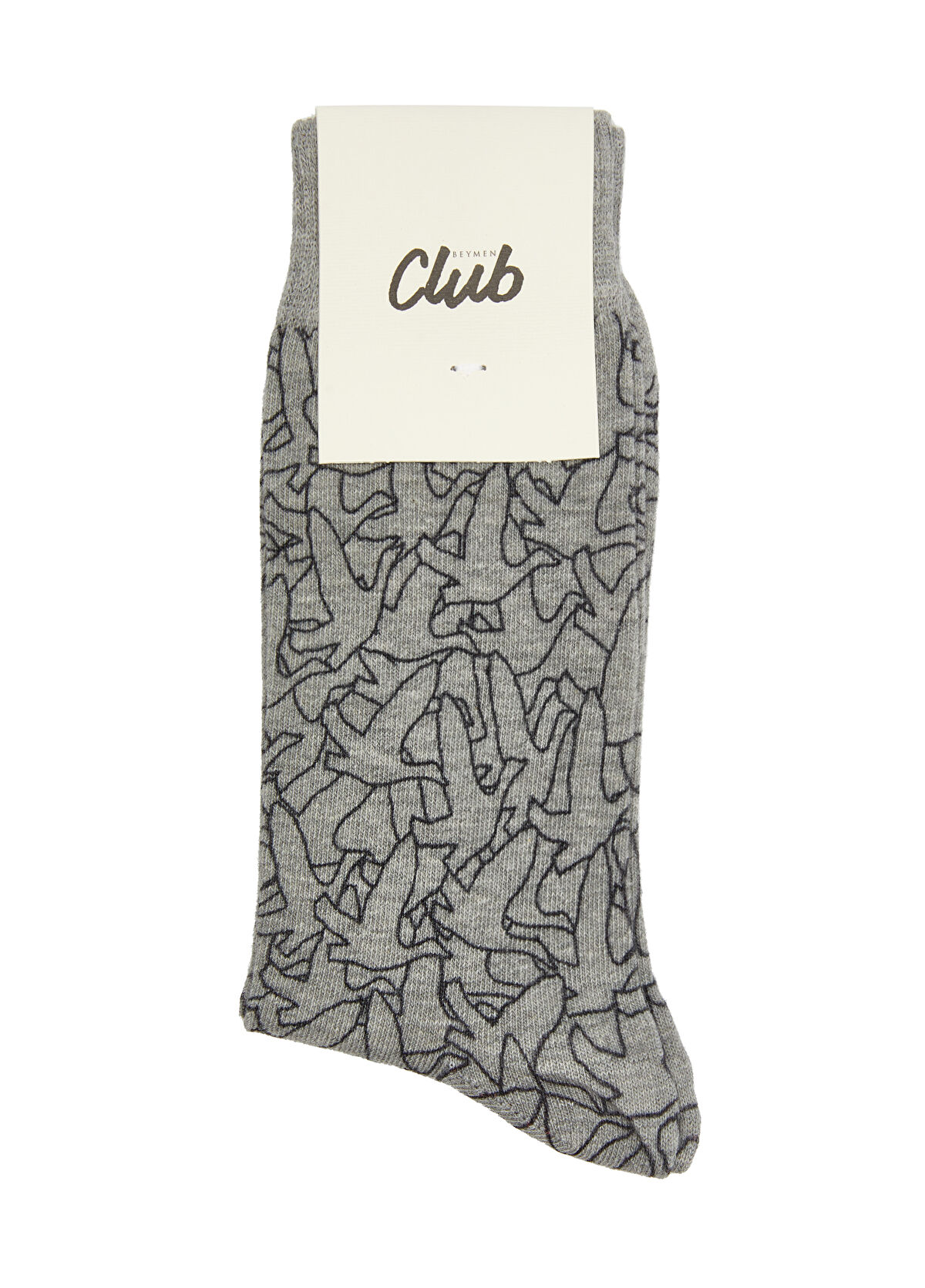 Beymen Club Grey Men's Socks - 1