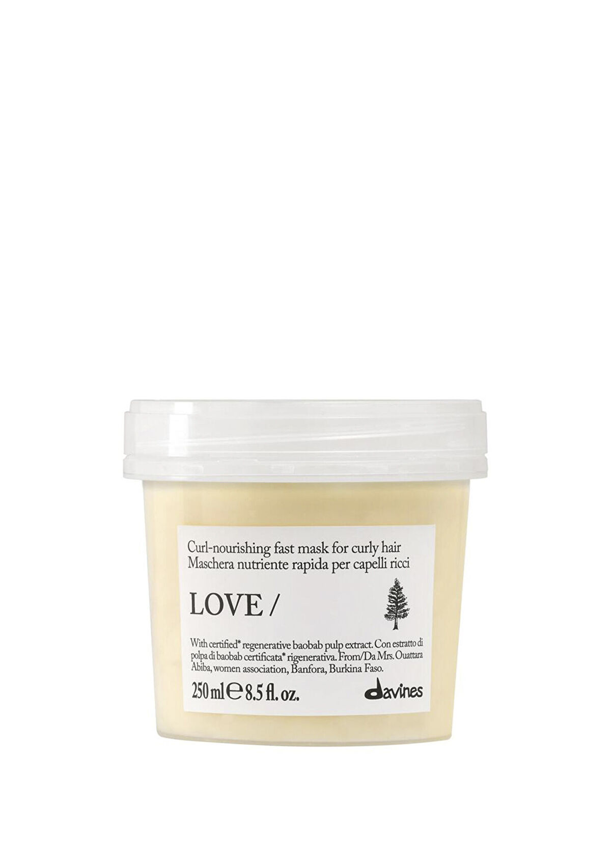 Davines Love Curl Bukle Belirginleştirici ve Besleyici Saç Maskesi 250 ml - 1