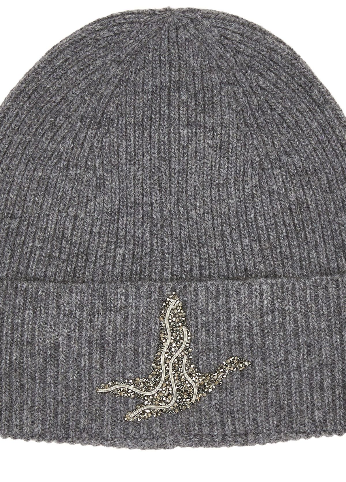 Beymen Club Anthracite Women's Wool Beret - 3