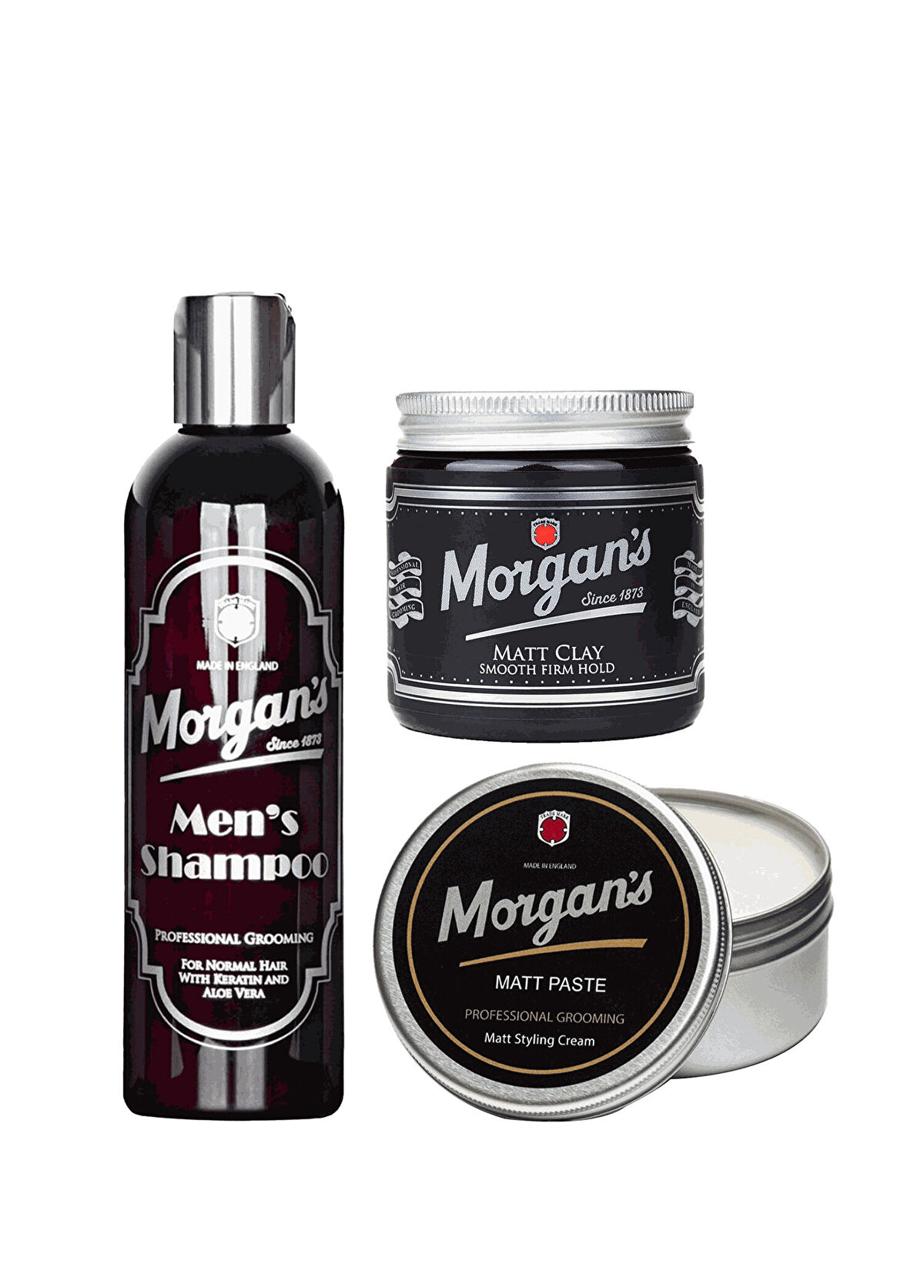Morgan's Pomade Matt Hair Styling Set - 1