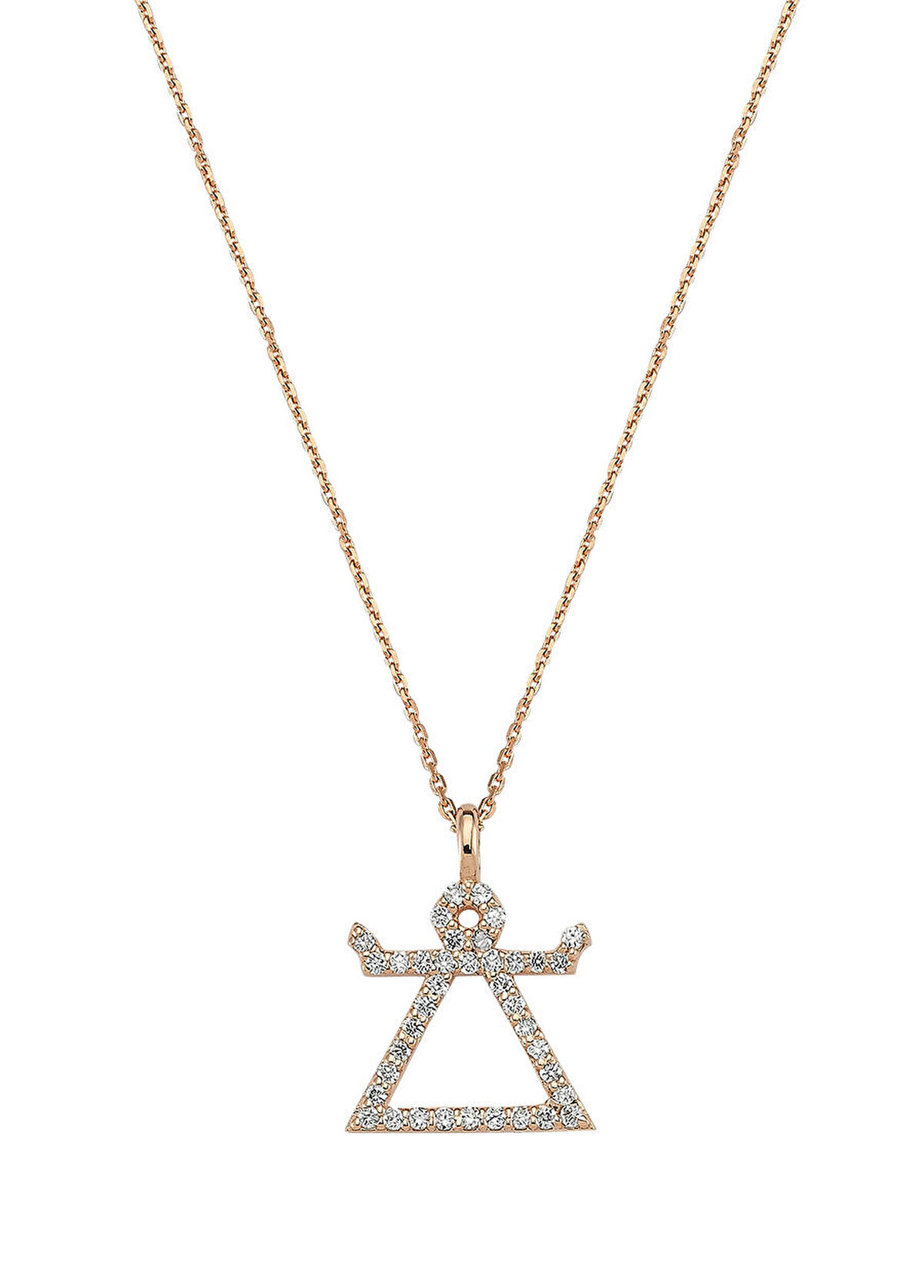 Tanit Kadın Pırlanta Altın Kolye - Görsel 2