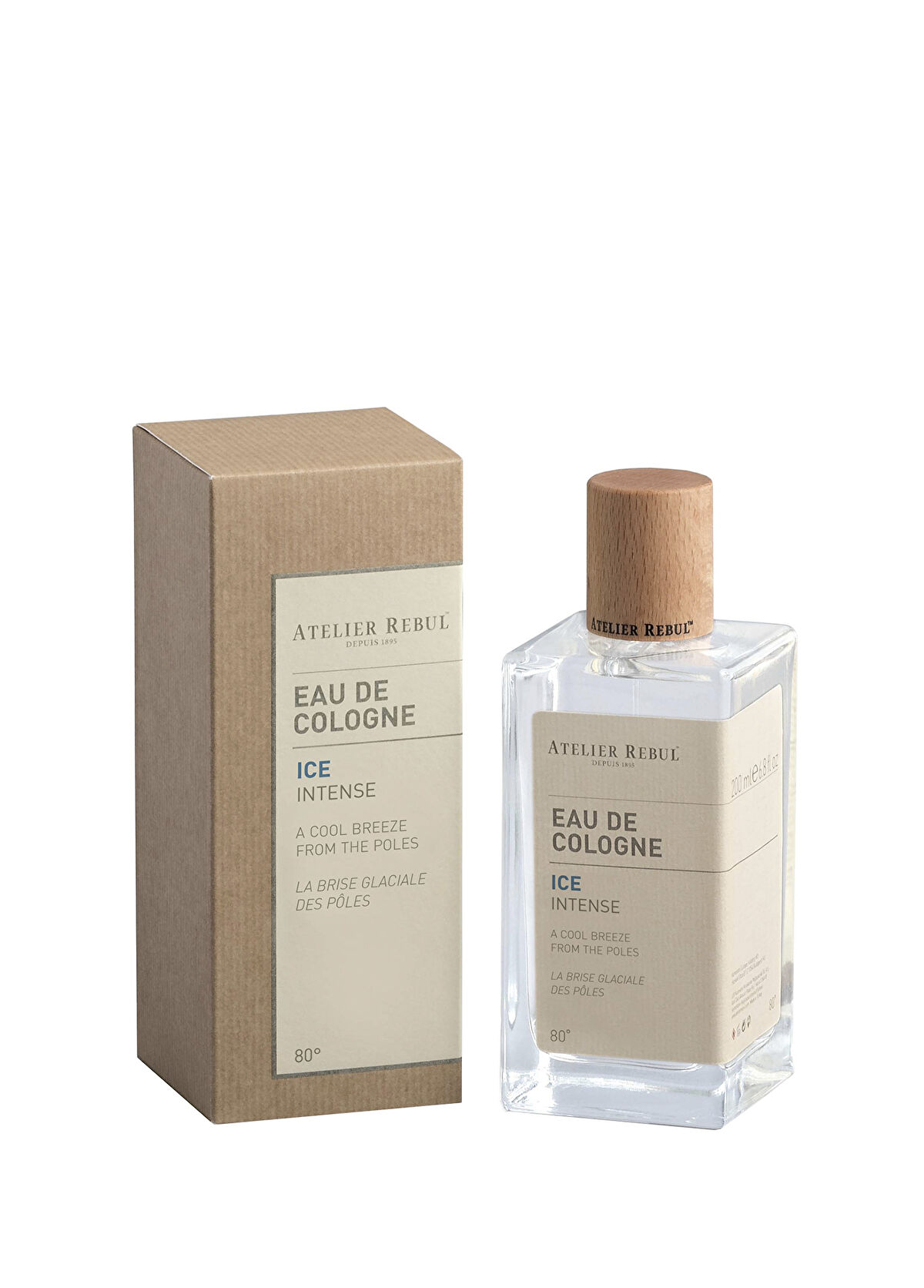 Atelier Rebul Ice Kolonya 200 ml - 80°  - 1