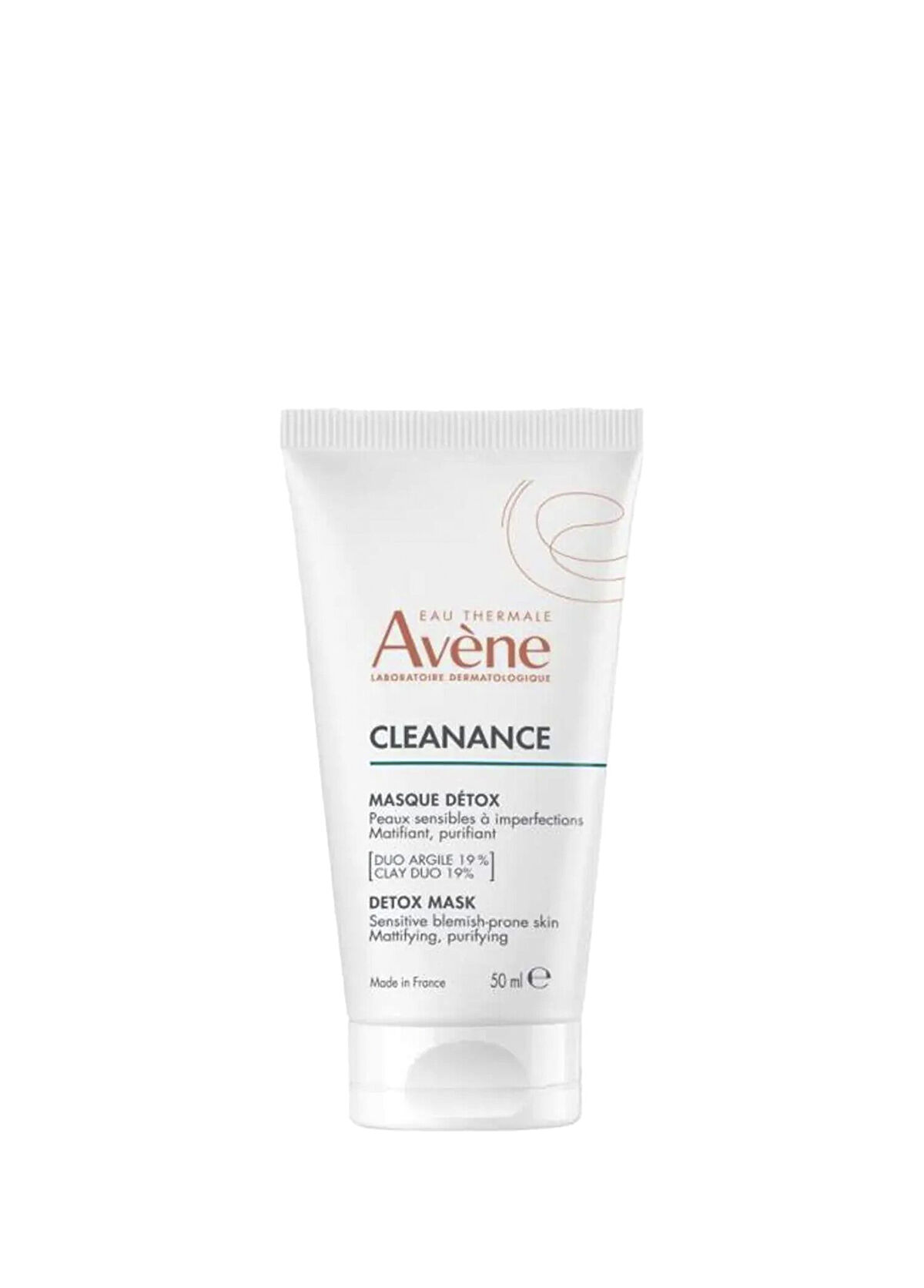 Avene Cleanance Detox Mask Mattifying & Purifying Mask for Sensitive Blemish-Prone Skin 50 ml - 1