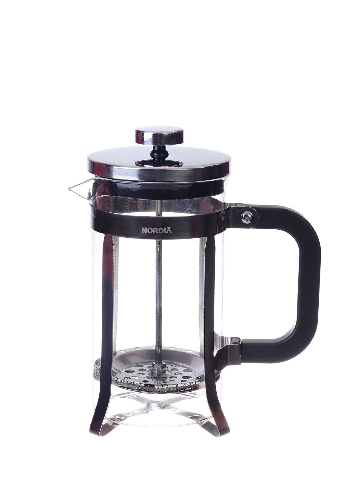 Nordia Siyah French Press 600 ml - 1