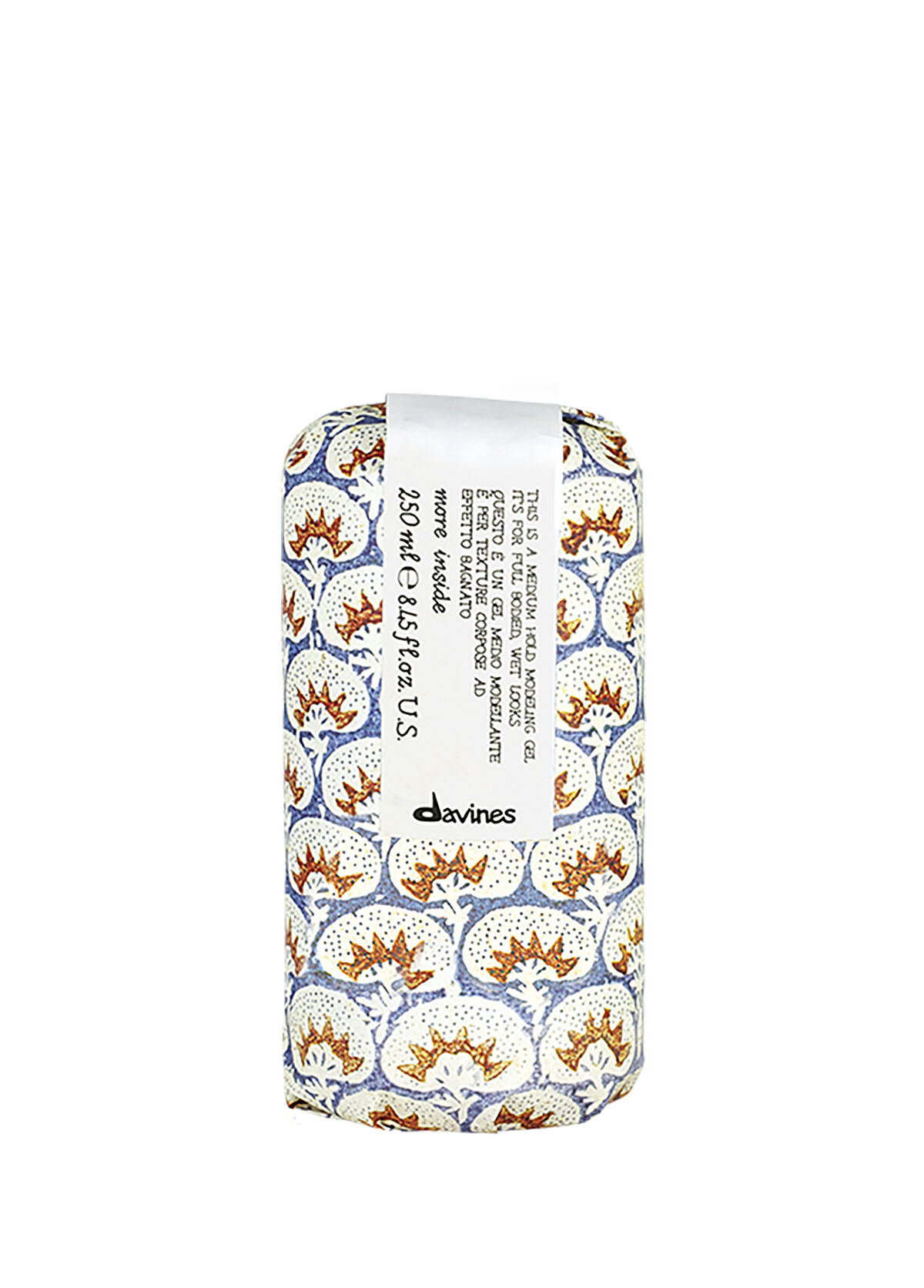 Davines More Inside Medium Hold Modelling Gel with Wet Finish Styling Gel 250 ml - 1