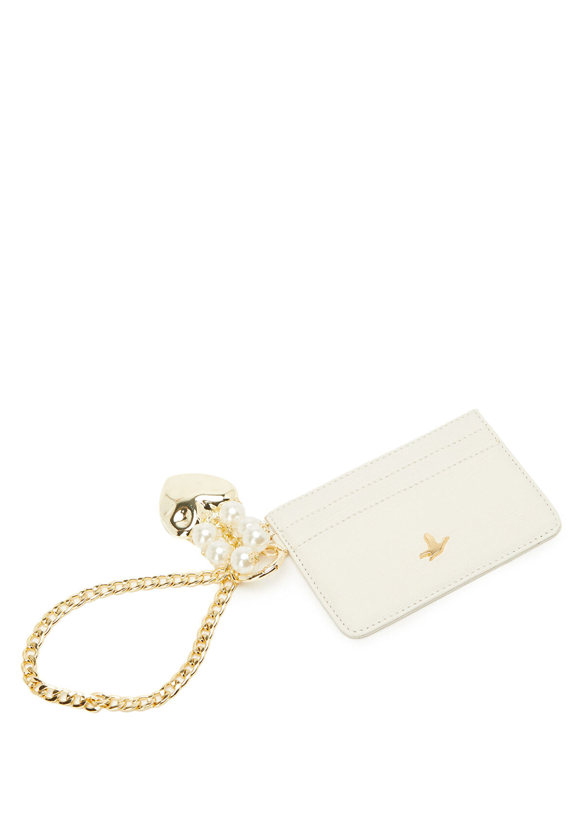 Beymen Club Off-White Charm Women's Card Holder - 3