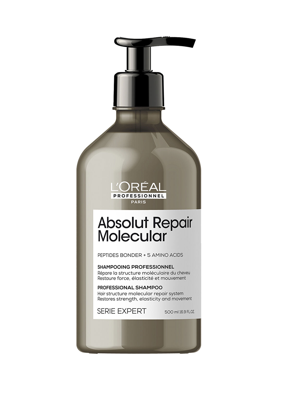 Loreal Professionnel Serie Expert Absolut Repair Molecular Cleansing Shampoo for All Damaged Hair 500 ml - 1