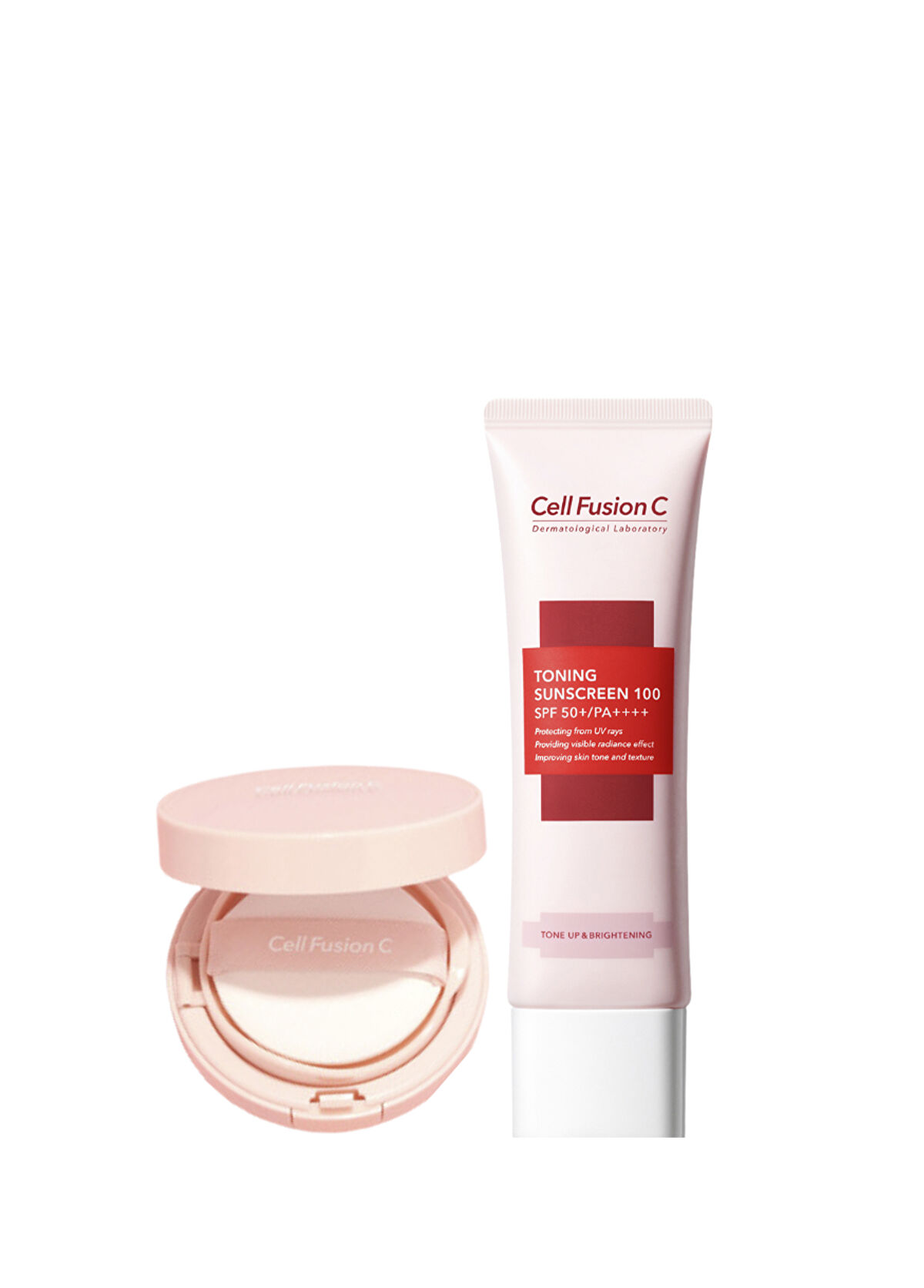 Cell Fusion C Toning Tone Up ve Renklendirici Kompakt Güneş Kremi - 1