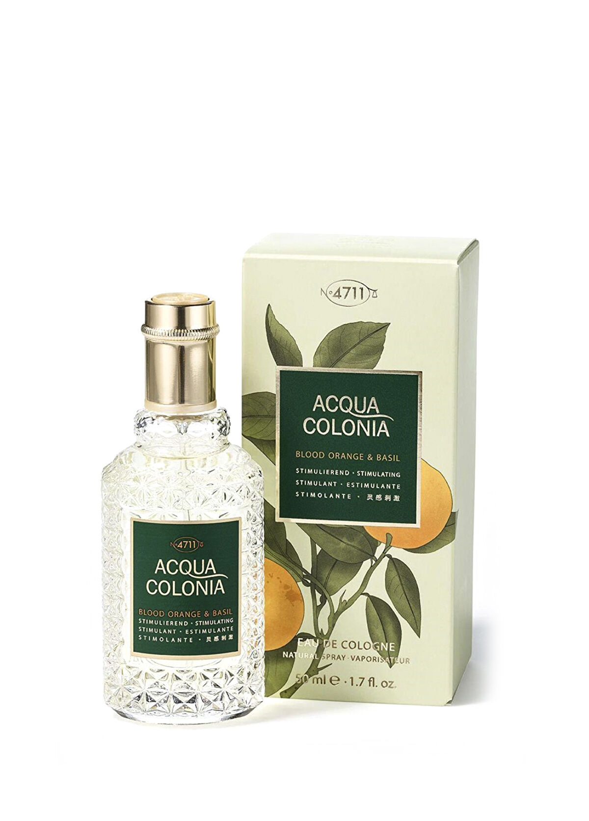 No:4711 Acqua Colonia Blood Orange & Basil EDC Unisex Parfüm 50 ml - 1