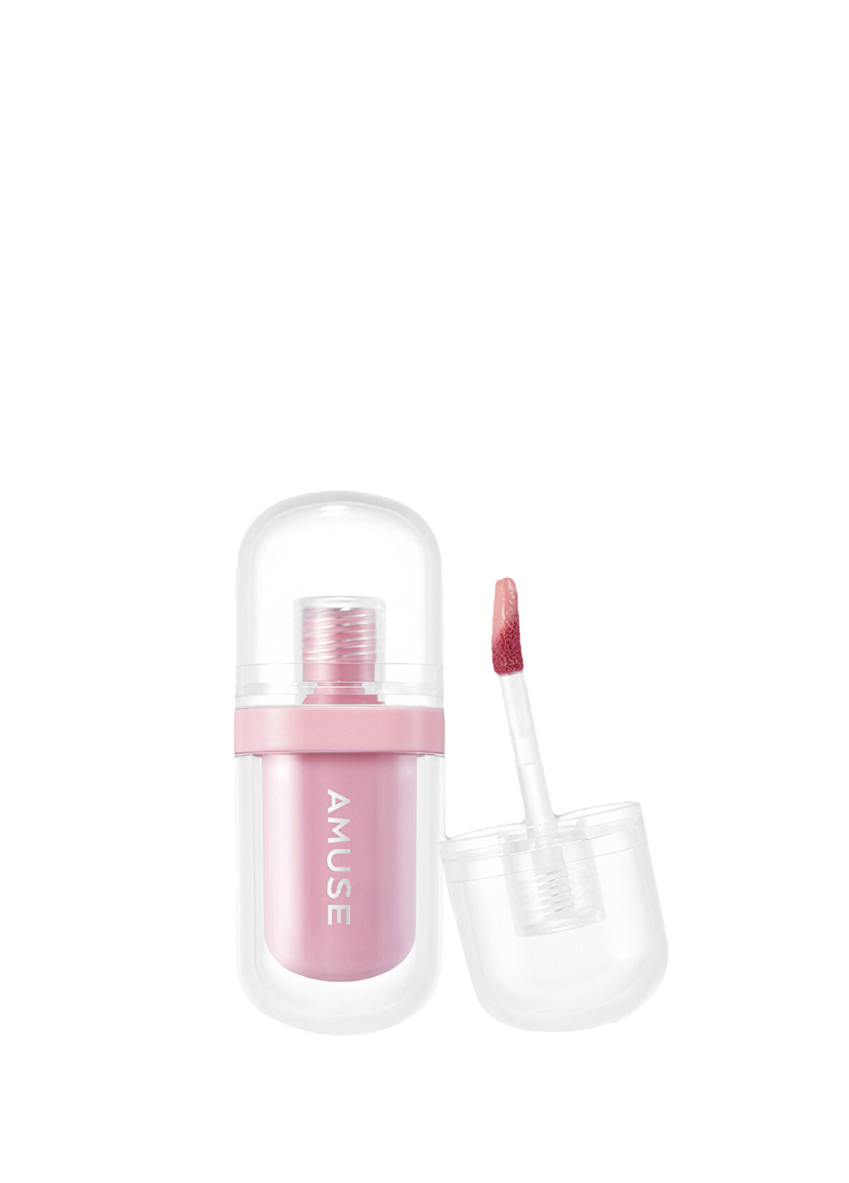 Amuse Jel Fit Tint 8 Çeşit Hyaluronik Asit ve Şeftalili Parlatıcı Jel Dudak Ruju 3.8 gr - 1