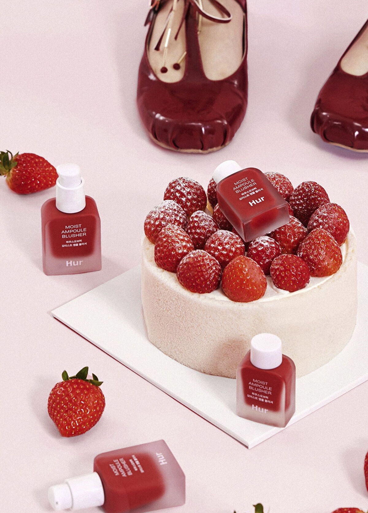 House Of Hur Moist Ampoule Blusher #09 Ruby Red Allık 10 ml - 3