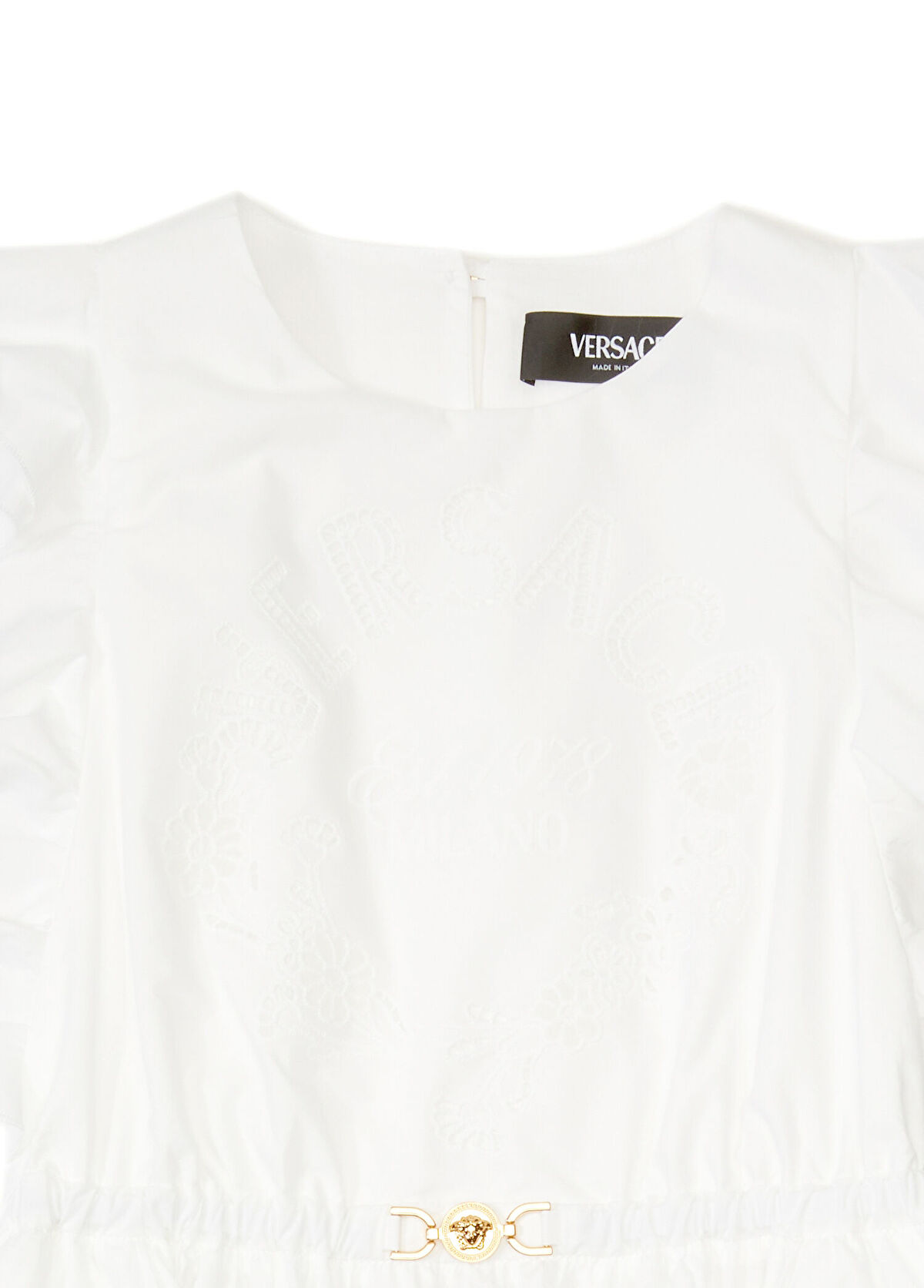Versace Beyaz Kız Çocuk Elbise - 3