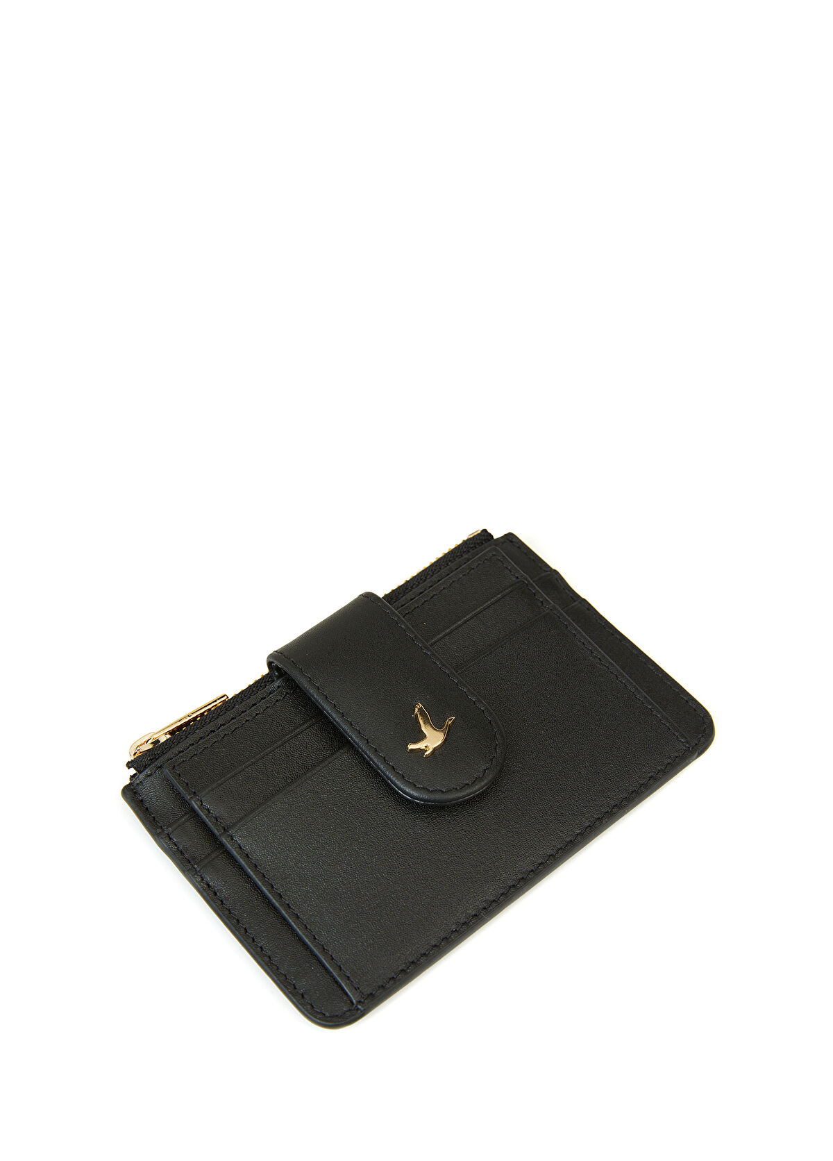 Beymen Club Black Women's Leather Card Holder - 3